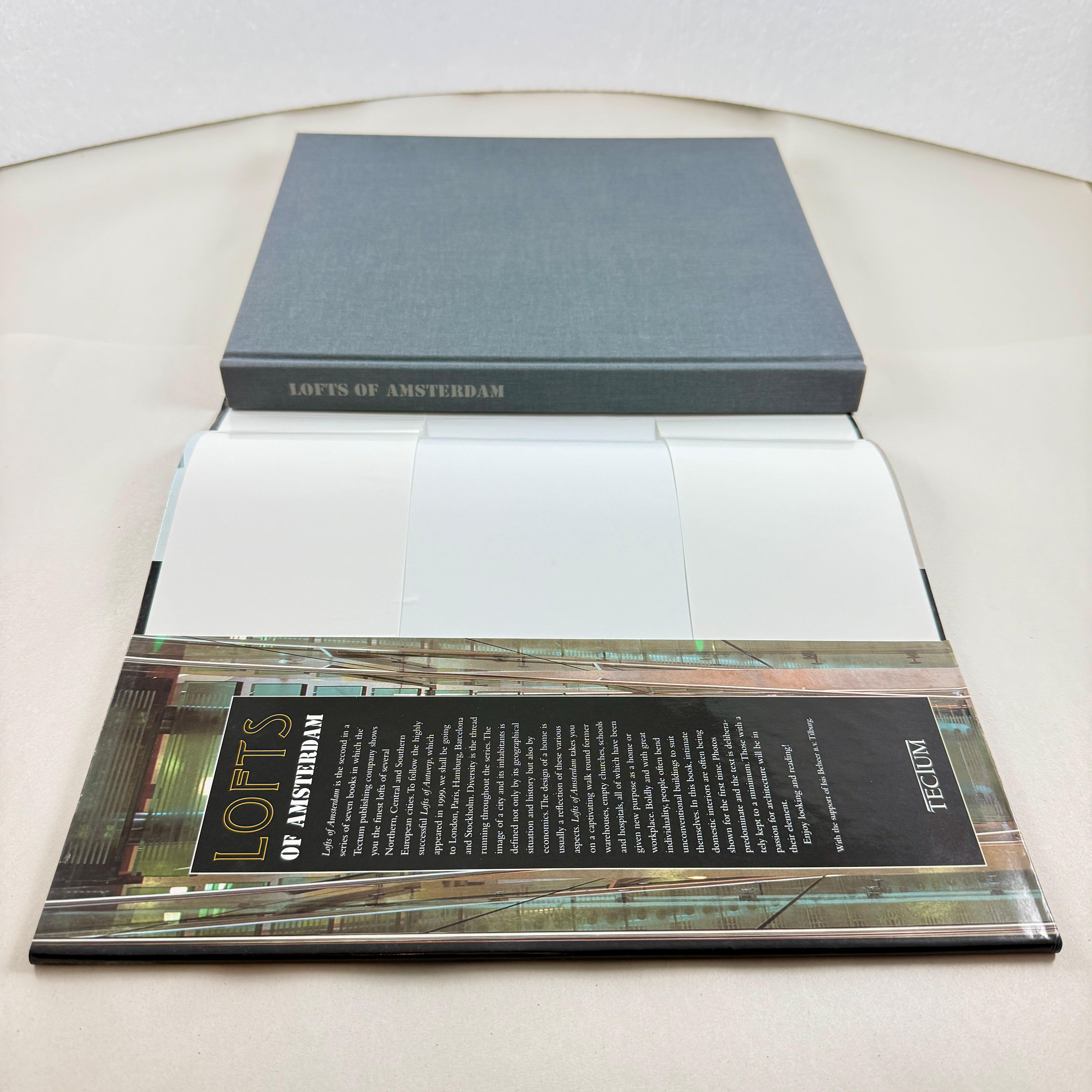 Belgian Lofts of Amsterdam by Rudy Baeck, 1st Edition Hardbound Book For Sale