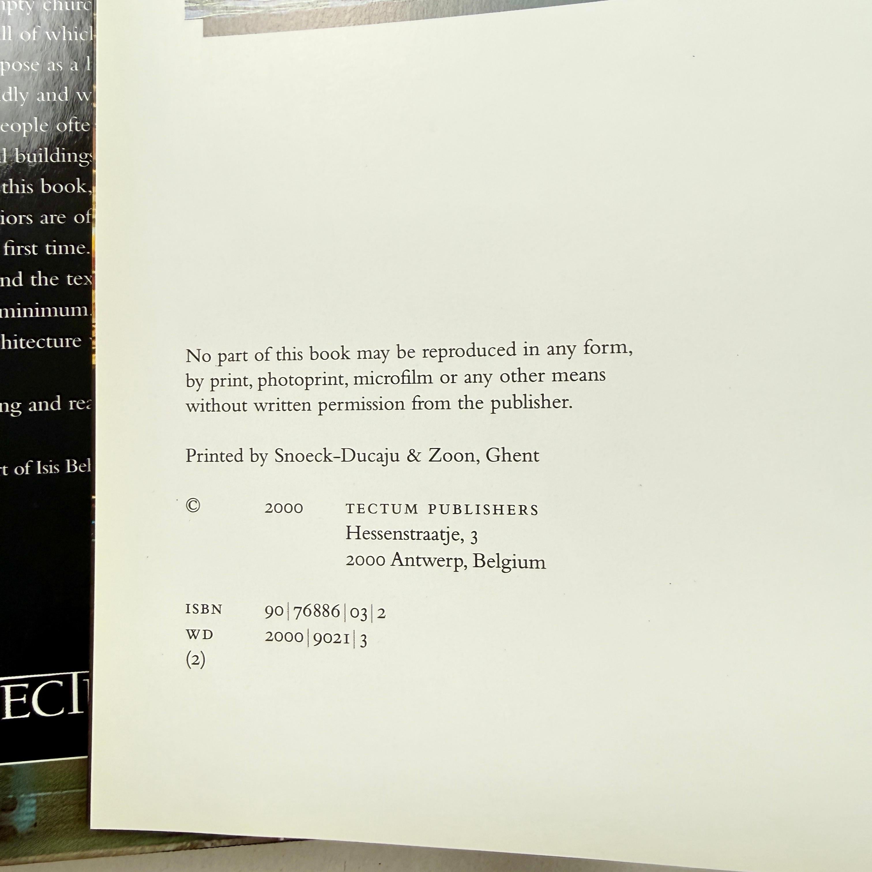 Machine-Made Lofts of Amsterdam by Rudy Baeck, 1st Edition Hardbound Book For Sale