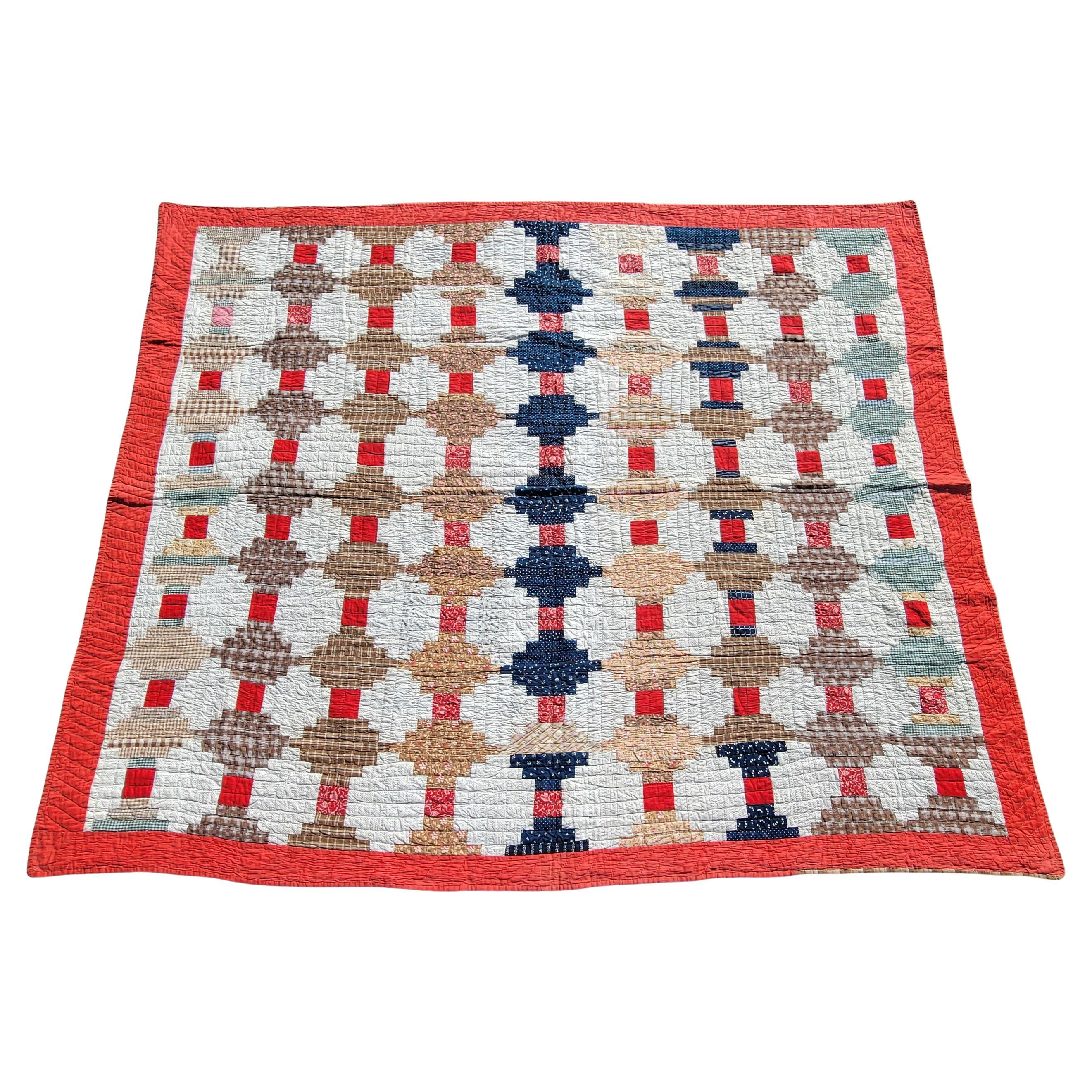 Variante del quilt della Cabine di legno in vendita