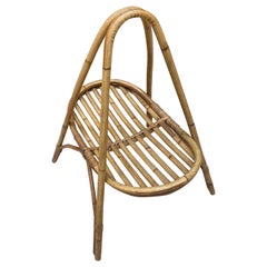 Log Holder in Bamboo, circa 1960
