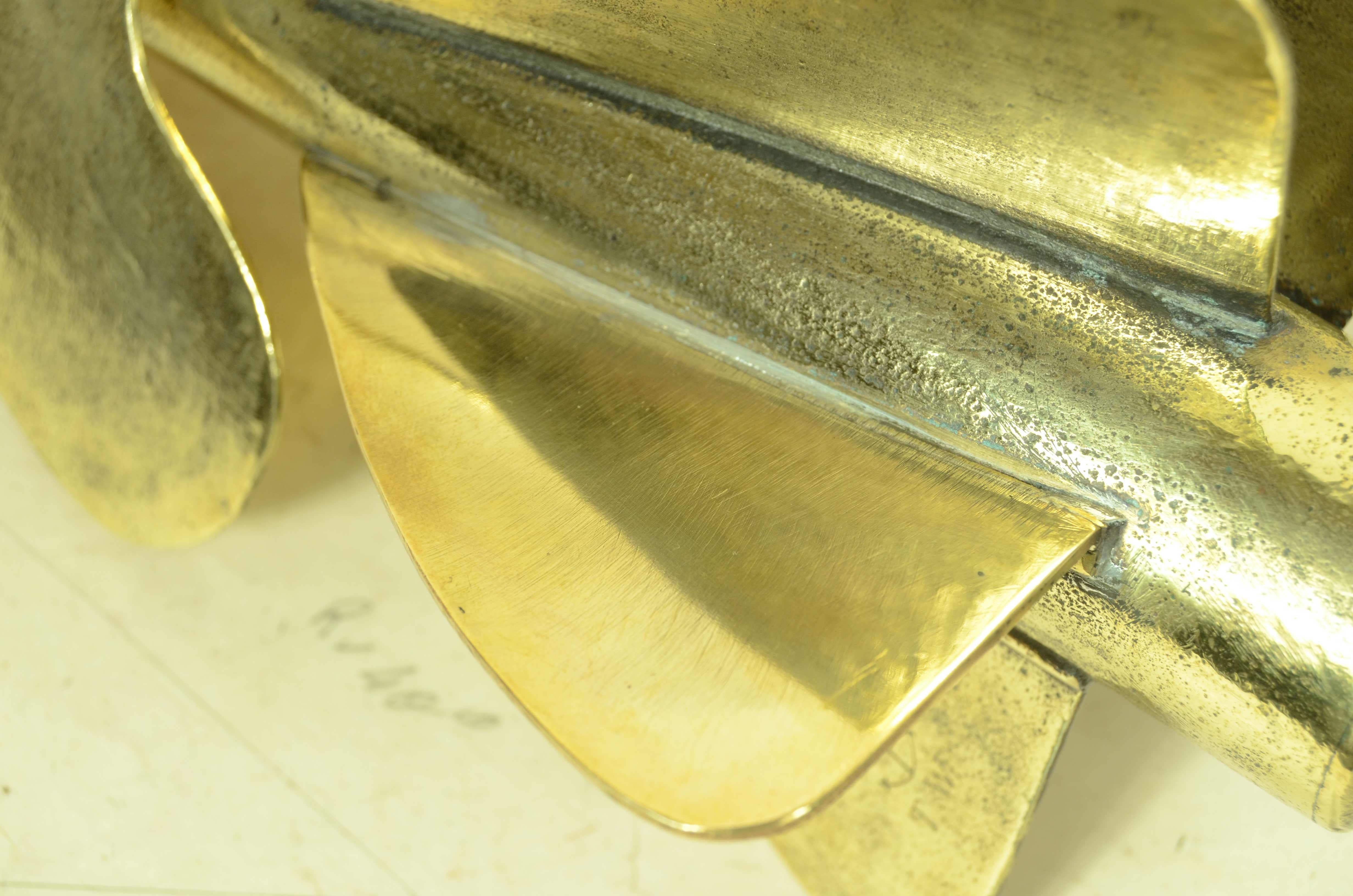 Brass nautical log or solcometer in the shape of a  speargun, signed T. Walker's 1870 For Sale 11