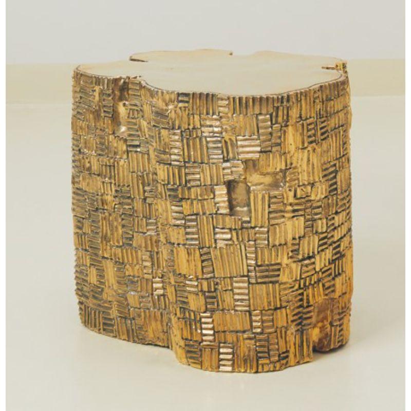 Taburete de tronco, L by Masaya Posmoderno en venta