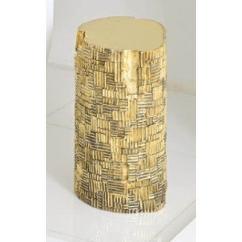 Contemporary Log Stool, S by Masaya For Sale