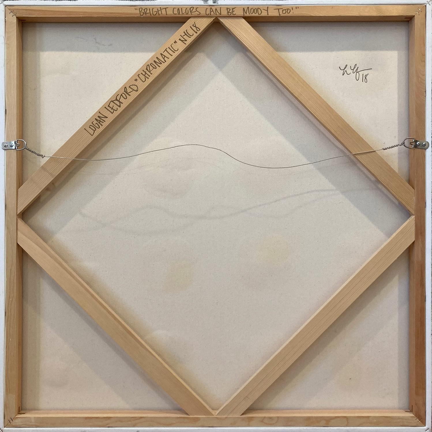 Pittura acrilica contemporanea su tela 