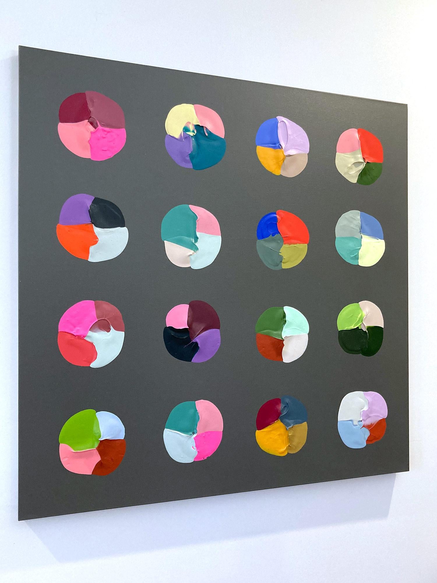 Pittura acrilica contemporanea su tela 