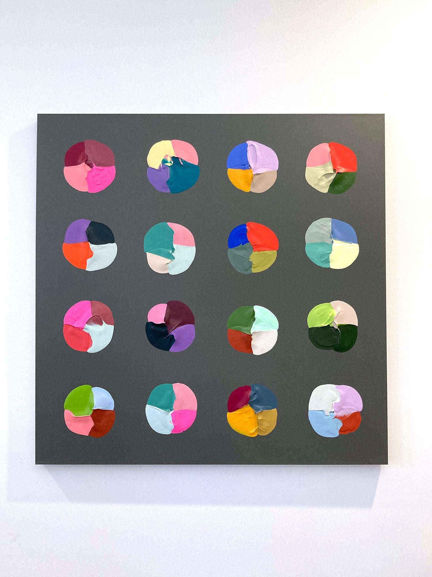 Pittura acrilica contemporanea su tela 