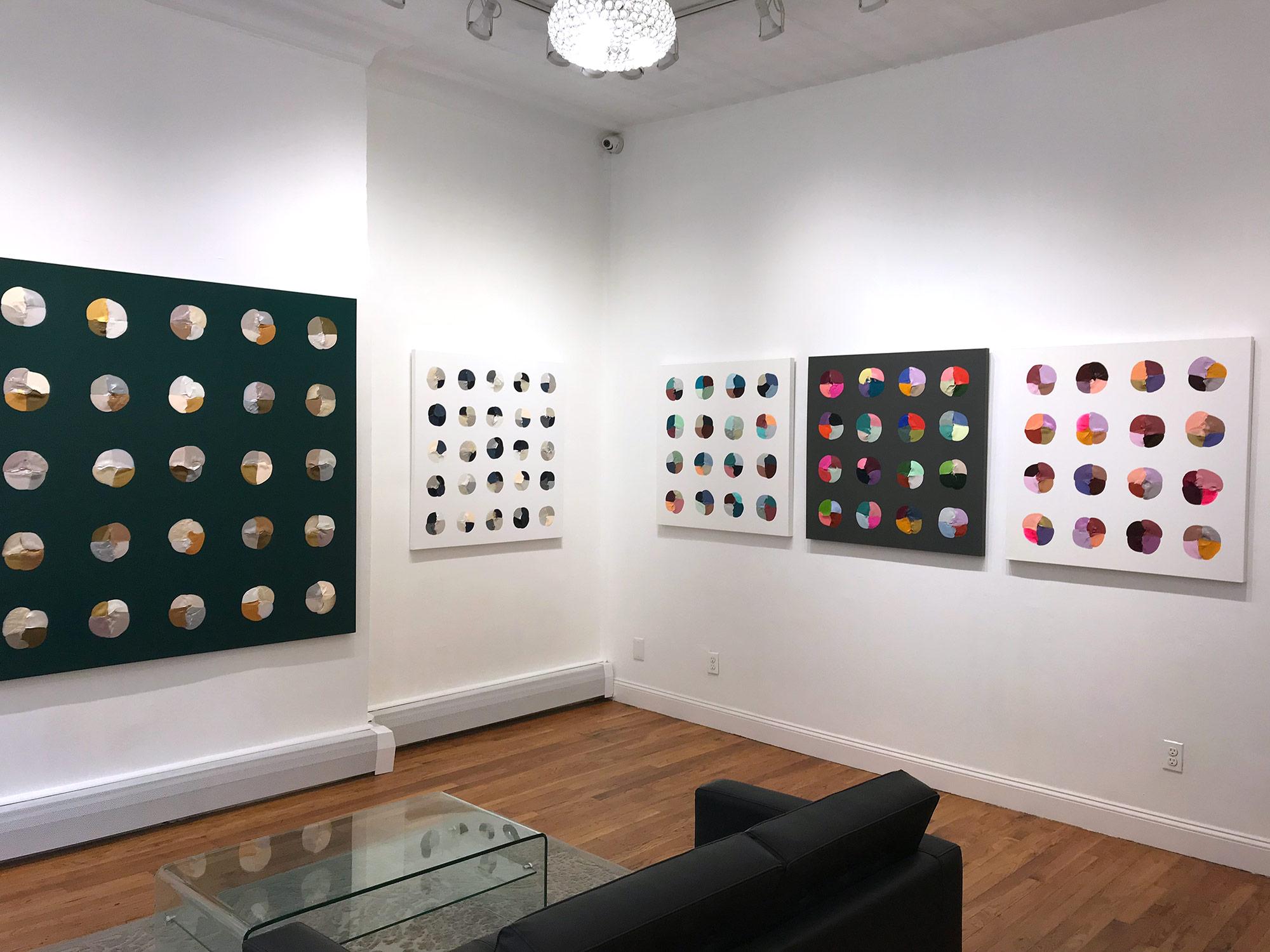 Pittura acrilica contemporanea su tela 