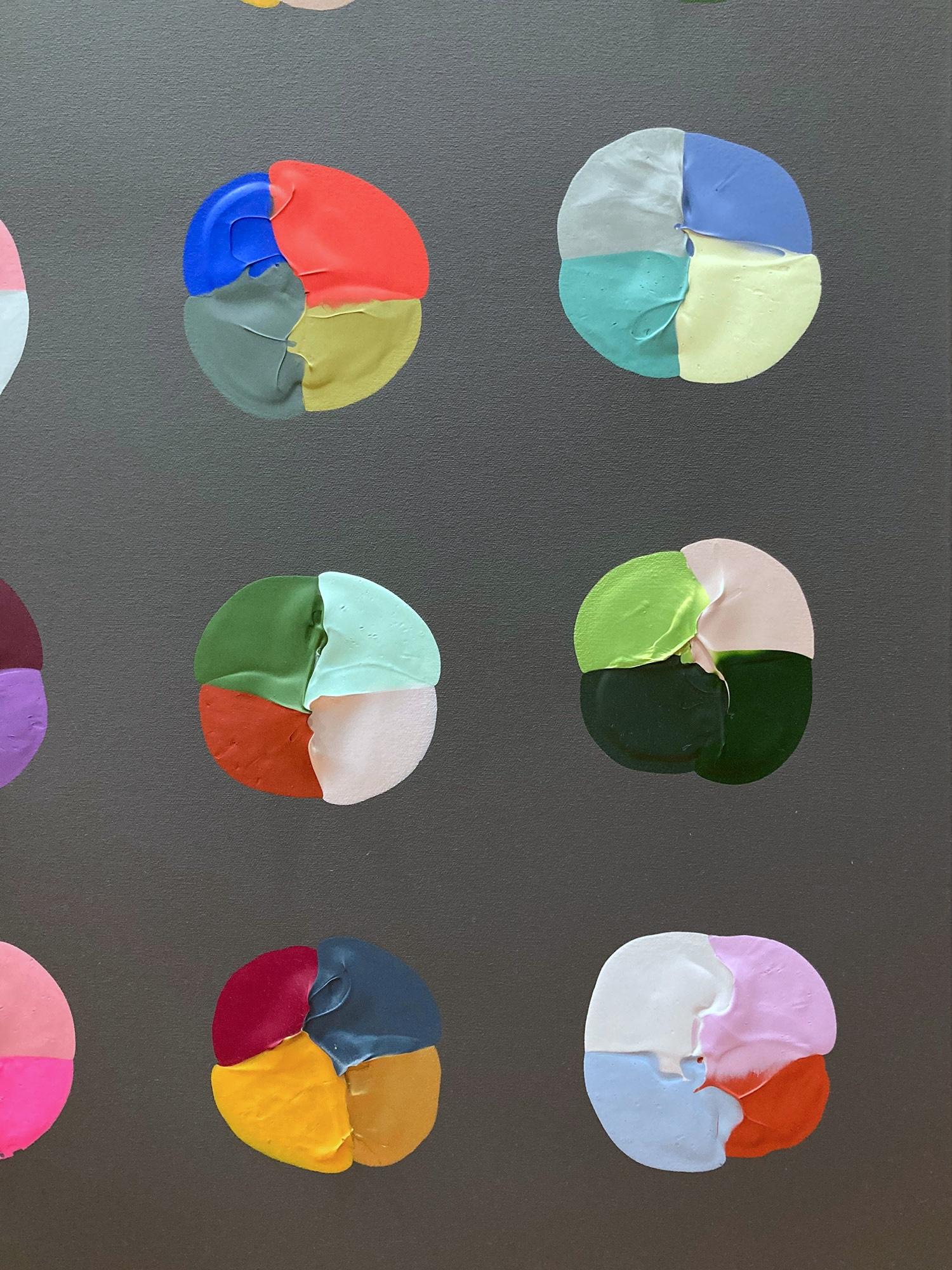 Pittura acrilica contemporanea su tela 