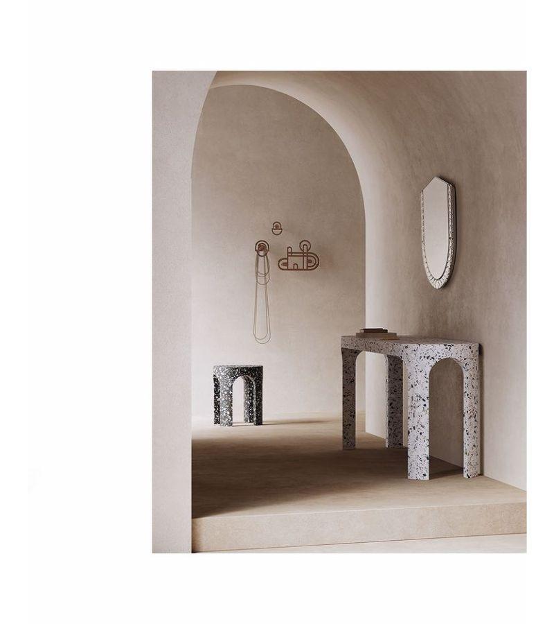 Italian Loggia Terrazzo Console Table by Matteo Leorato For Sale