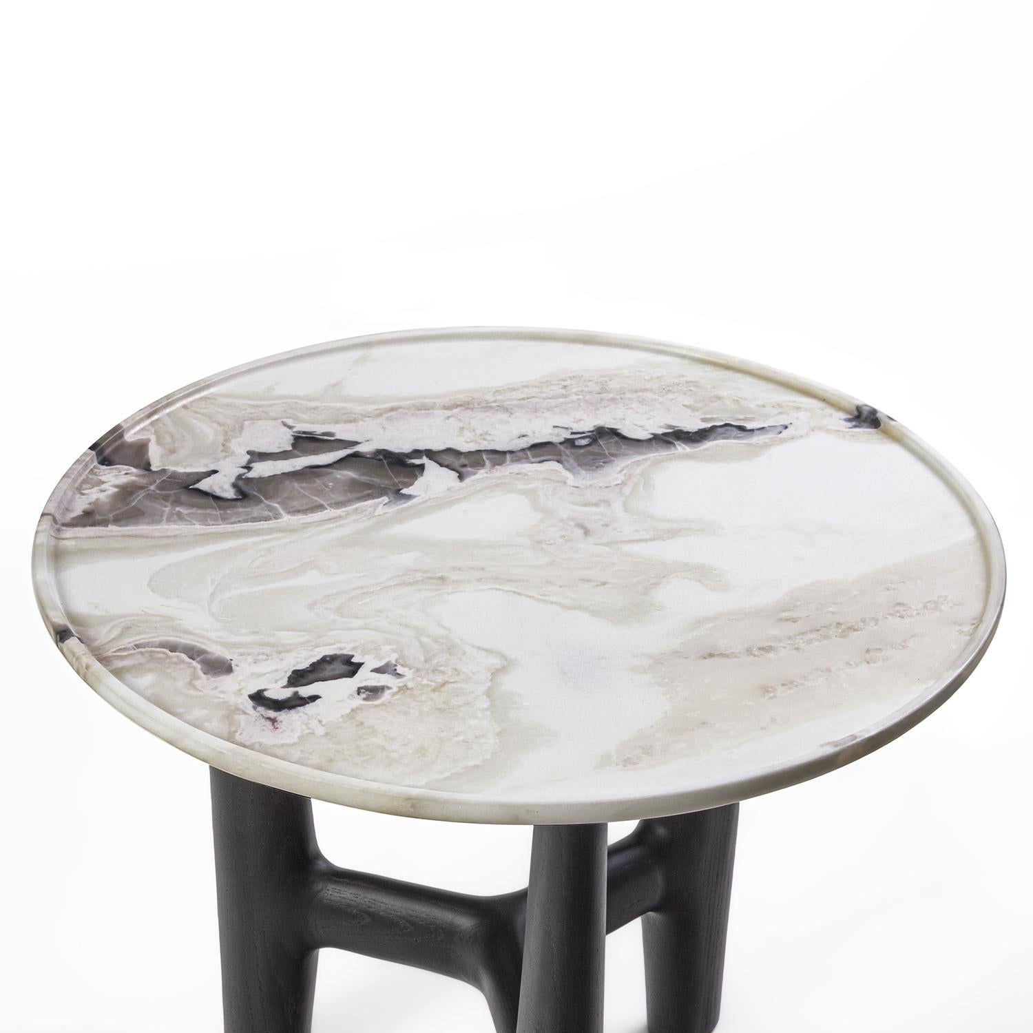 Logi Marble Side Table In New Condition For Sale In Paris, FR