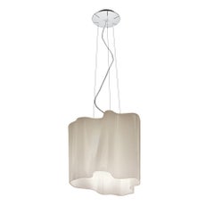 Logico Extra Large Single Gray Pendant by Gerhard Reichert & Michele De Lucchi