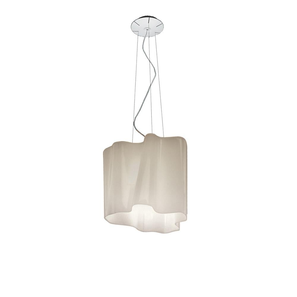 Inspired by the rays of light as they diffuse through the atmosphere, Logico’s blown-glass diffuser takes an organic shape used throughout the collection. 
 
 Logico Mini & Classic ares now available in three color options : milky white, smoky grey,