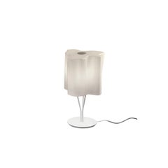 Logico Mini Table Lamp in Gray Smoke by Gerhard Reichert & Michele De Lucchi