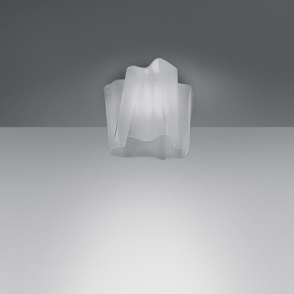 Modern Logico Single Ceiling Light in Gray by Gerhard Reichert & Michele De Lucchi For Sale