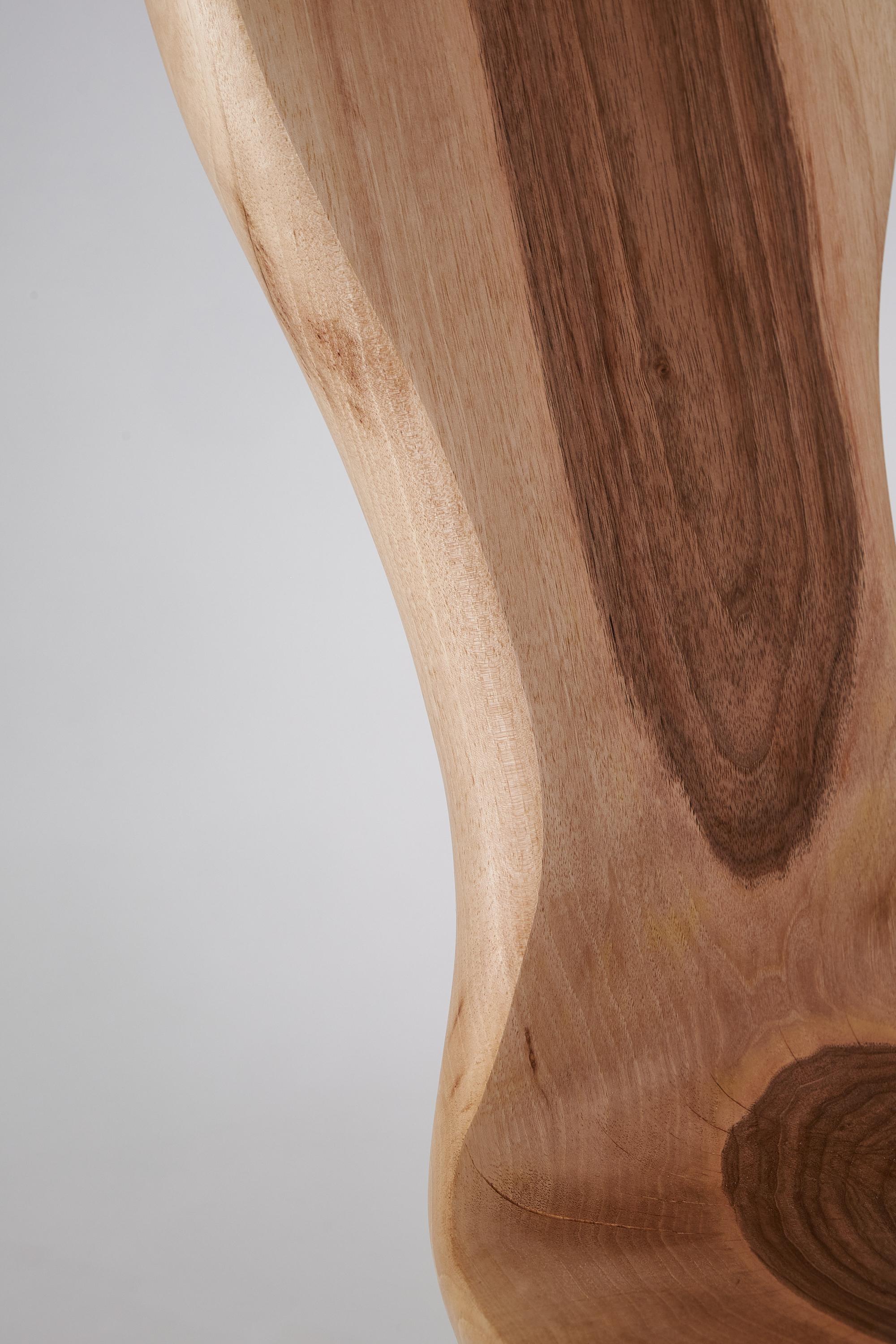 Logniture, chaise sculptée à partir d'une seule pièce de Wood Wood, meubles en rondins, uniques en vente 5