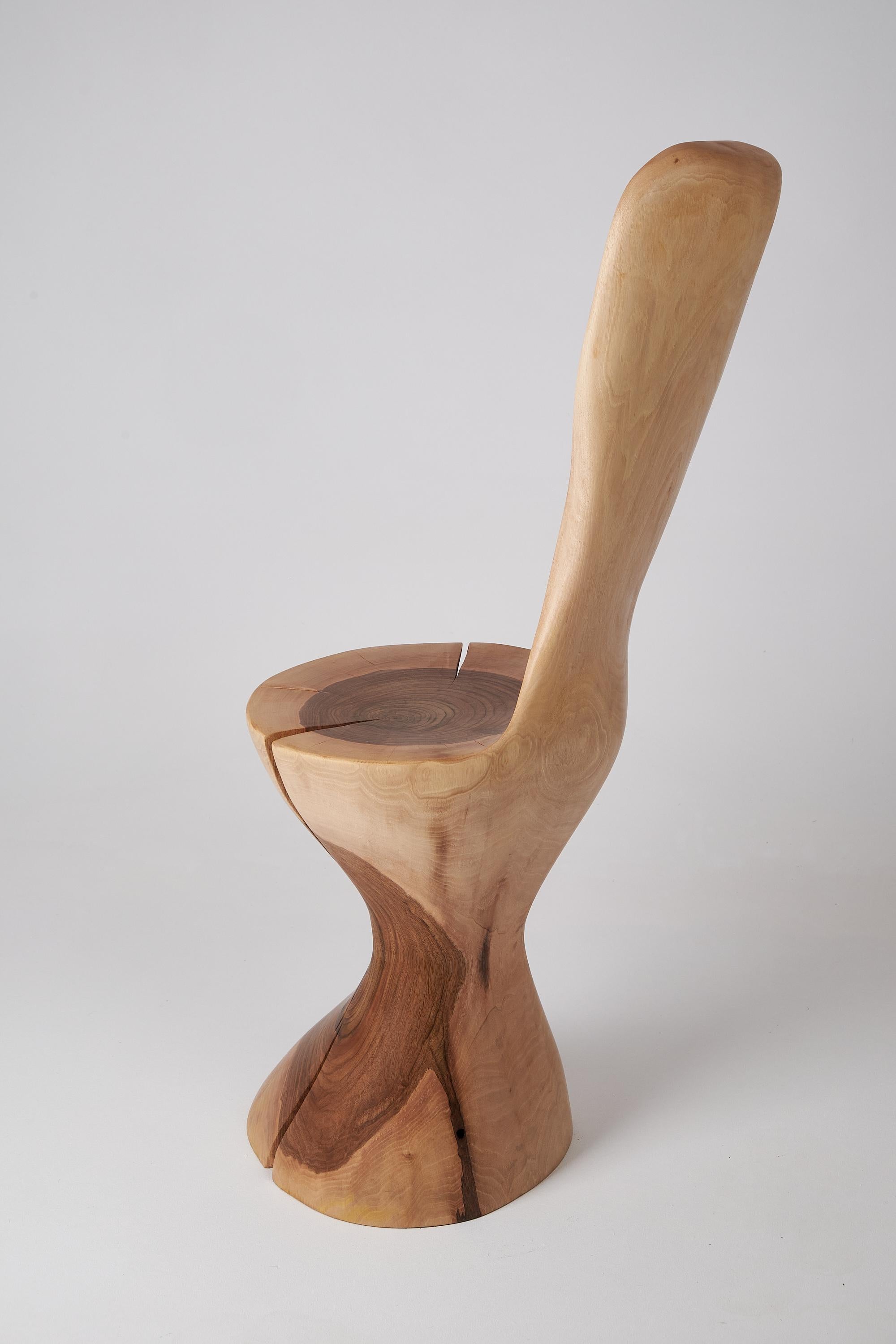 Logniture, chaise sculptée à partir d'une seule pièce de Wood Wood, meubles en rondins, uniques Neuf - En vente à Stara Gradiška, HR