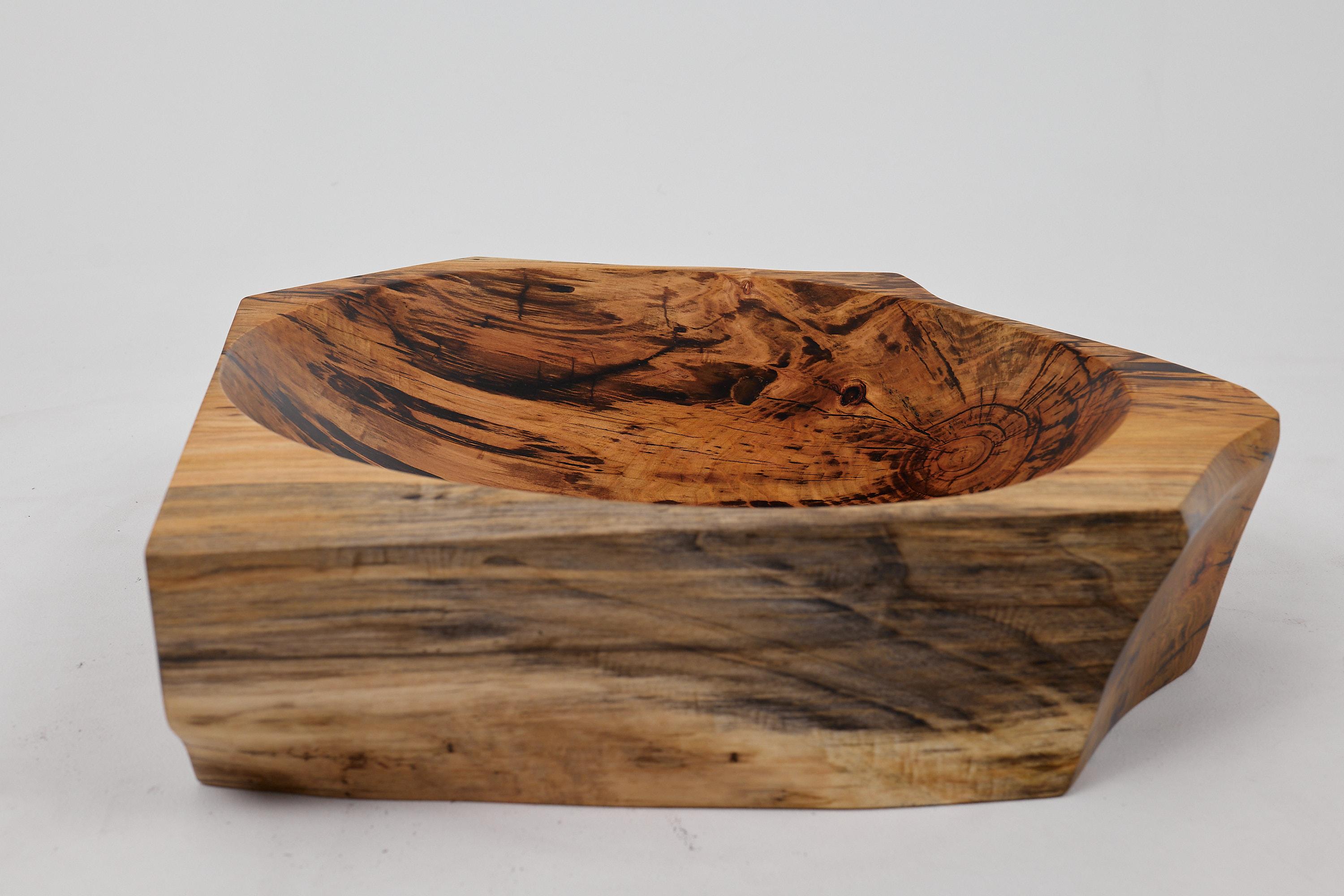 Logniture, lavabo da bagno in legno massiccio Live Edge Designs, design originale in vendita 8