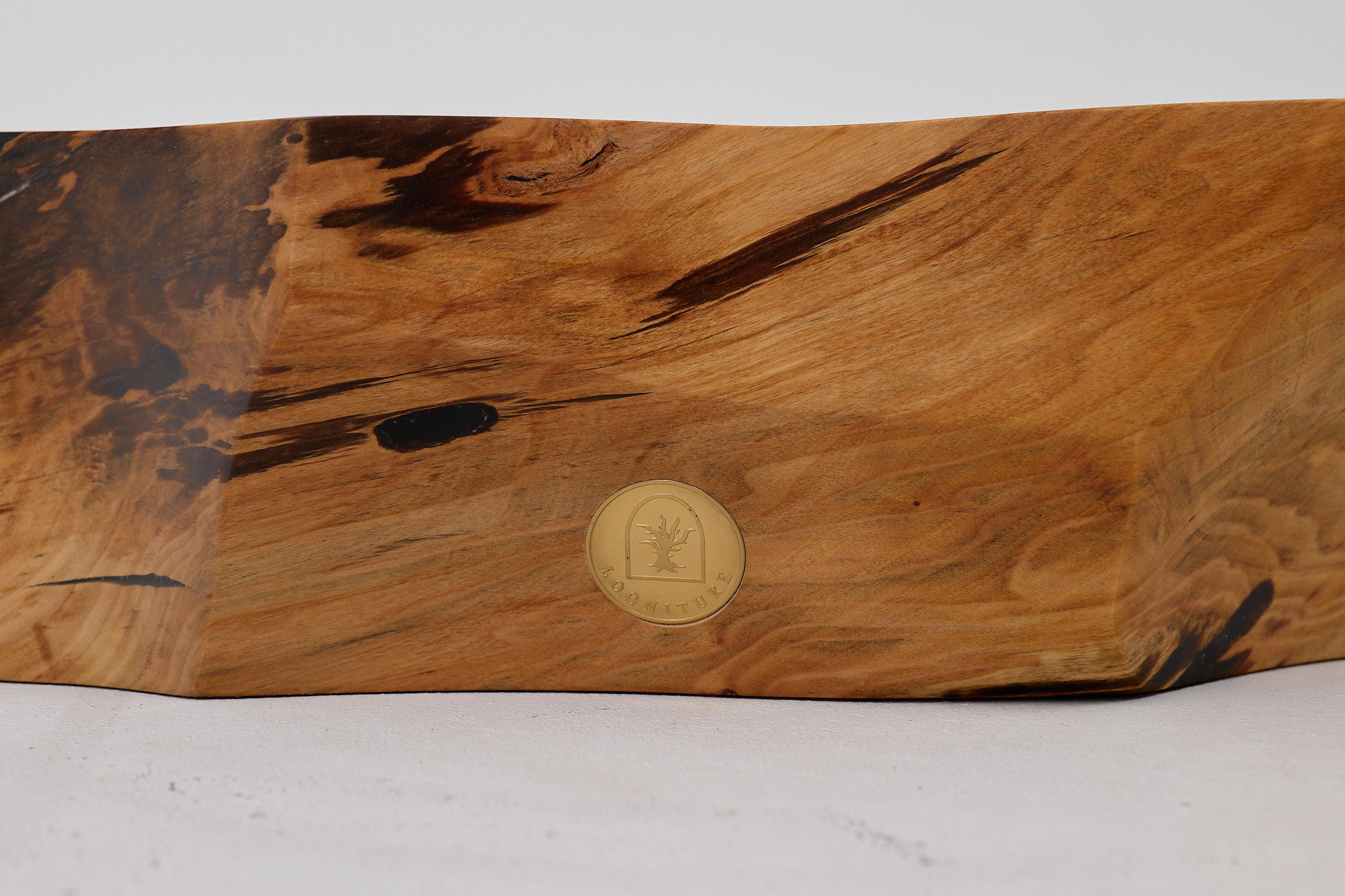 Croato Logniture, lavabo da bagno in legno massiccio Live Edge Designs, design originale in vendita