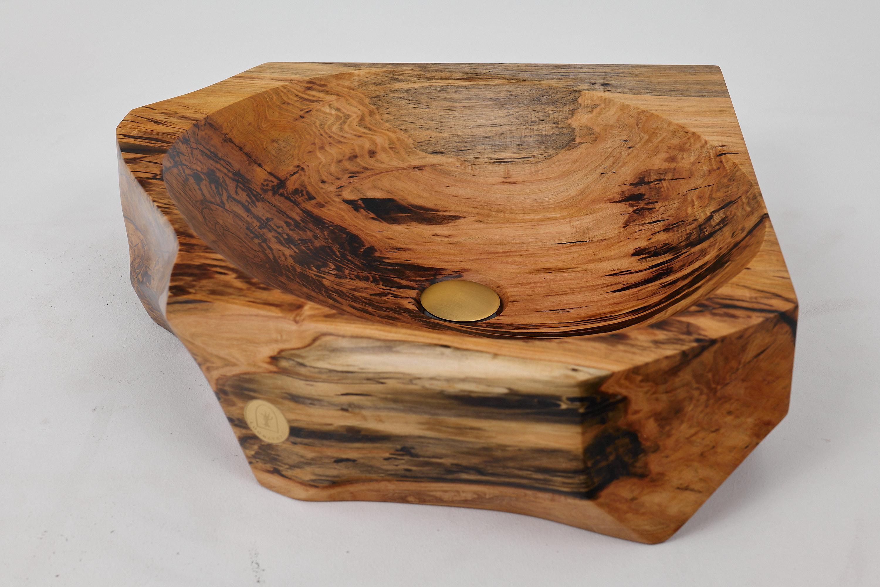 Logniture, lavabo da bagno in legno massiccio Live Edge Designs, design originale In condizioni Nuovo in vendita a Stara Gradiška, HR