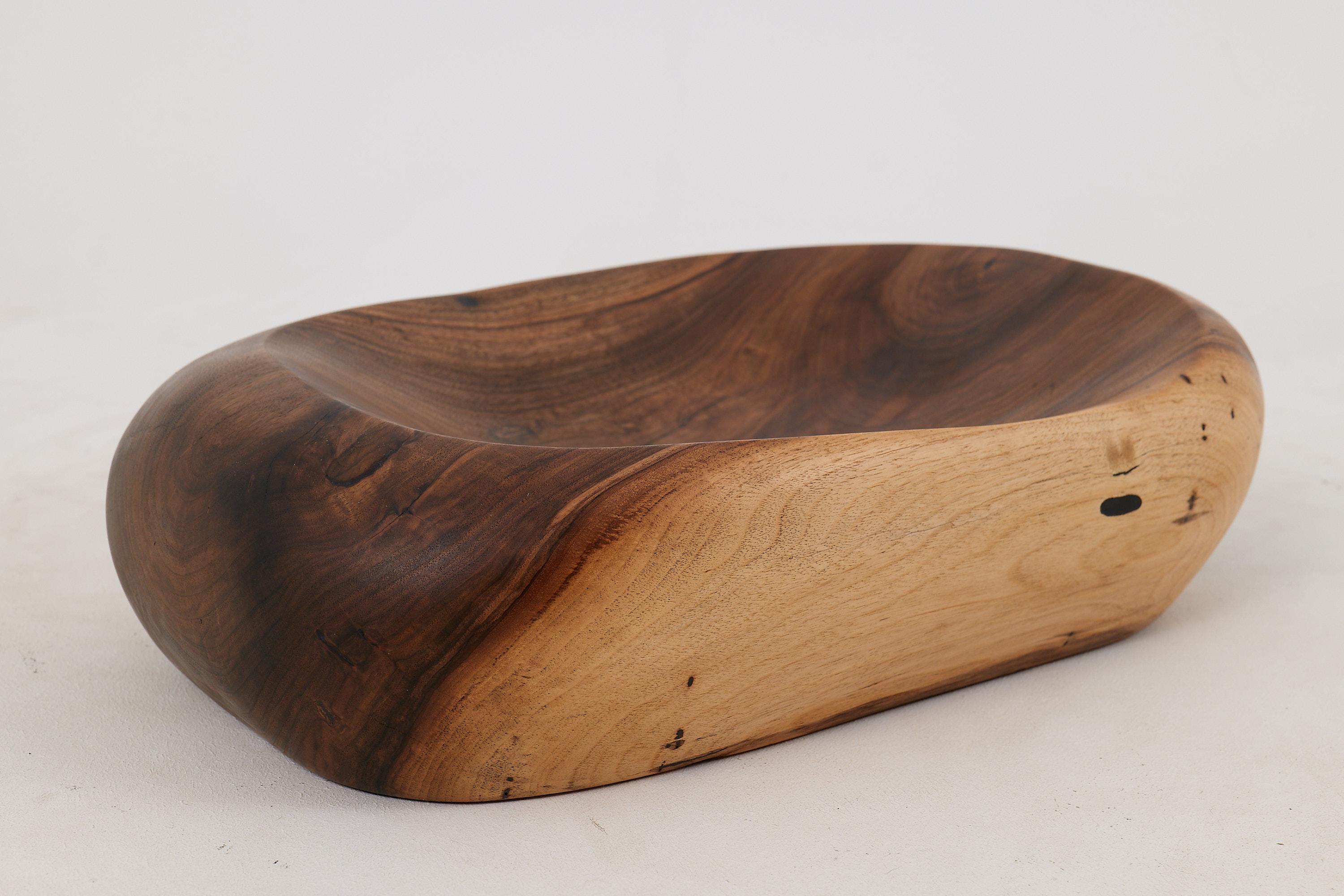 Logniture, Lavandino da bagno in legno Live Edge Design, Bacino, Design originale, Fatto a mano in vendita 11