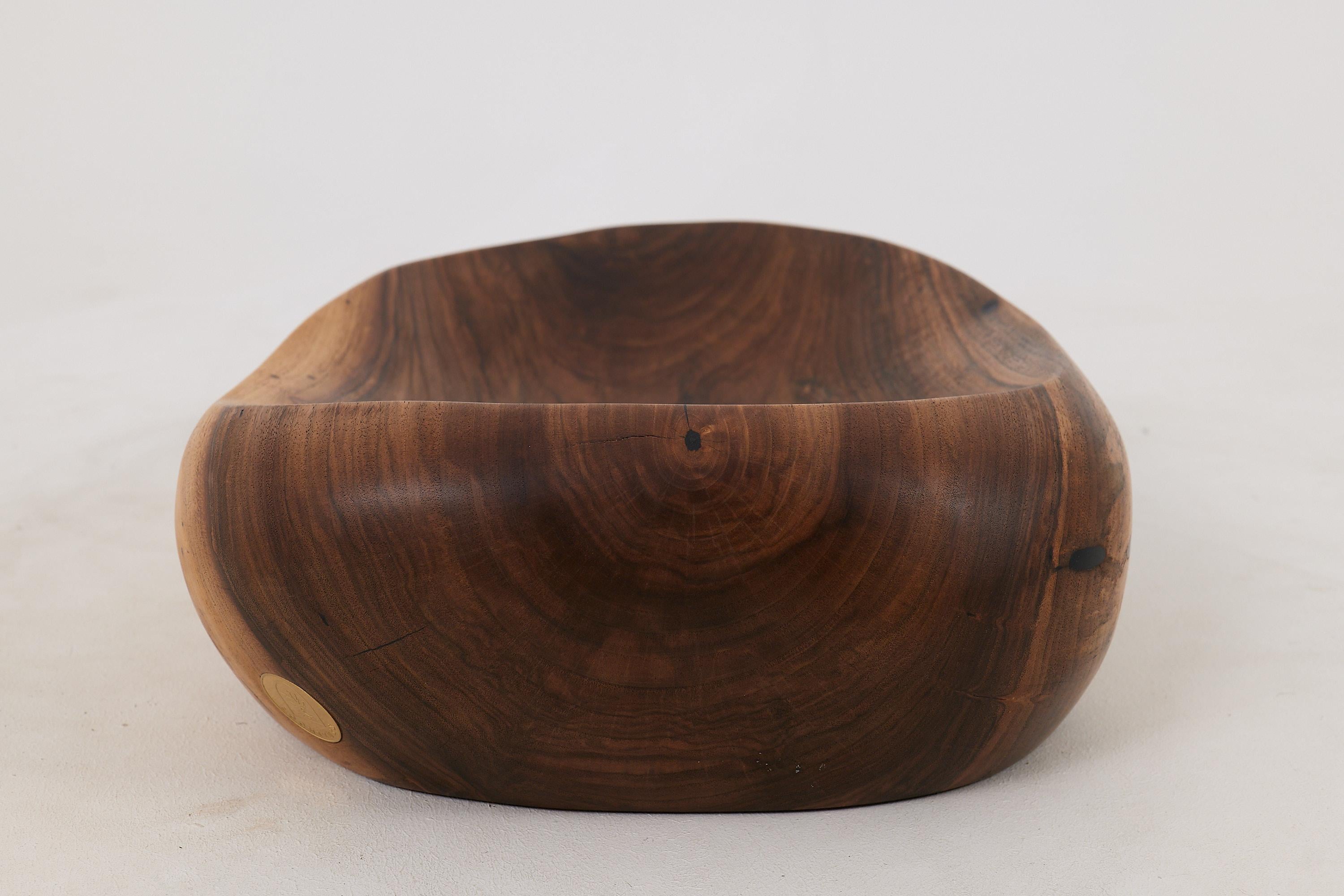 XXI secolo e contemporaneo Logniture, Lavandino da bagno in legno Live Edge Design, Bacino, Design originale, Fatto a mano in vendita