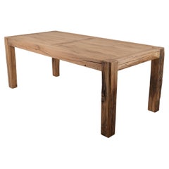 Logniture, Tavolo da pranzo da 79 pollici in Oak Oak, Organico, Spazzolato, In magazzino