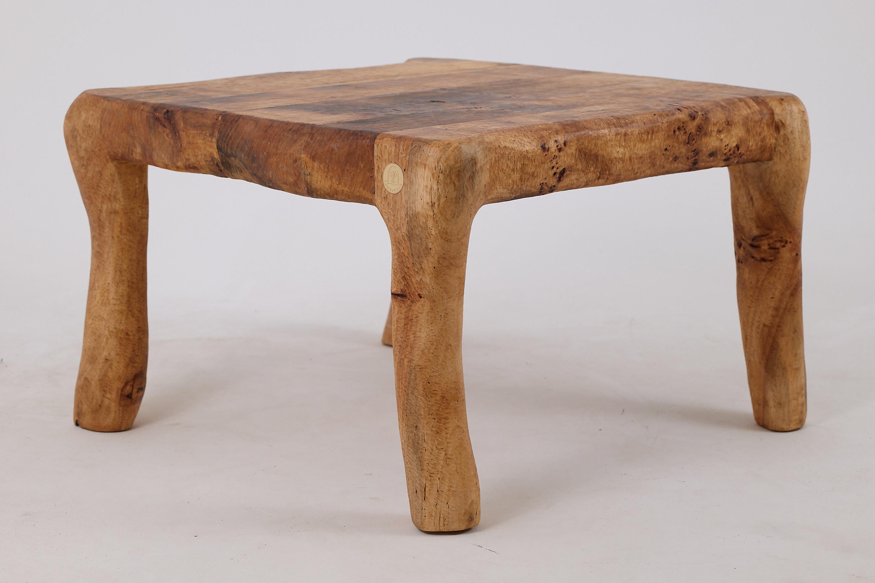 Logniture, Table basse rustique en Wood, Live Edge Organic, naturelle et écologique en vente 3