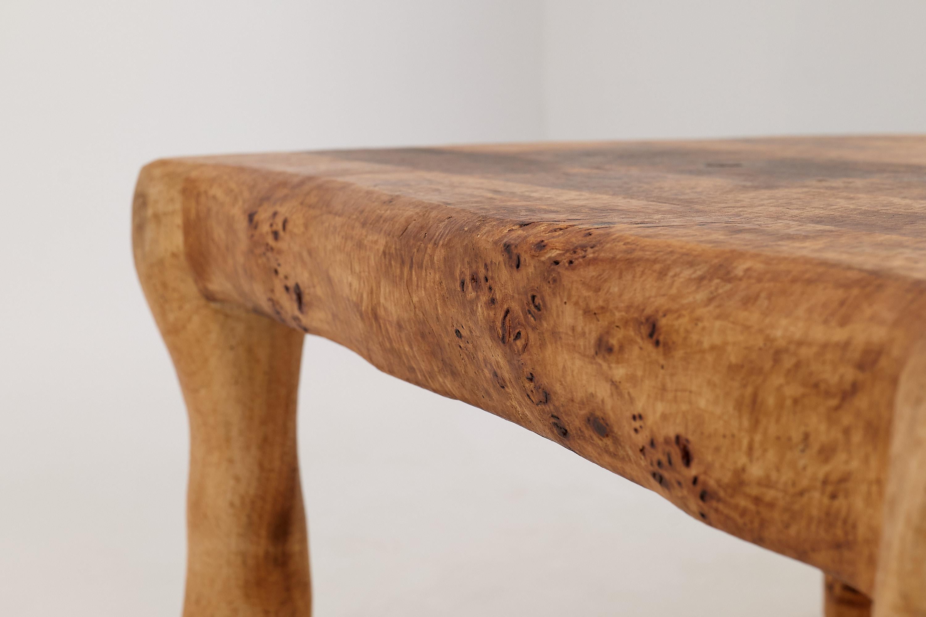 Logniture, Table basse rustique en Wood, Live Edge Organic, naturelle et écologique en vente 10