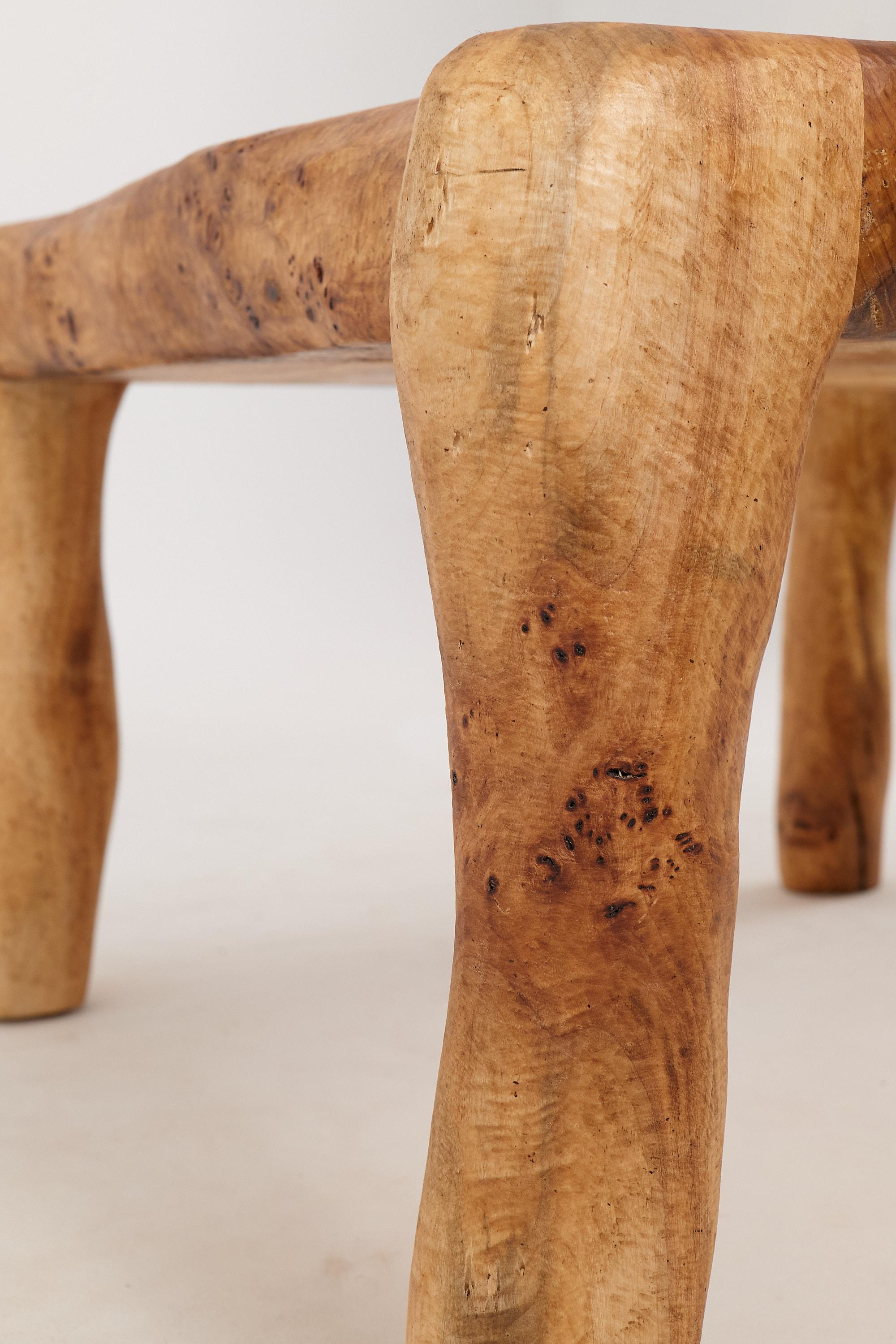 Logniture, Table basse rustique en Wood, Live Edge Organic, naturelle et écologique en vente 11