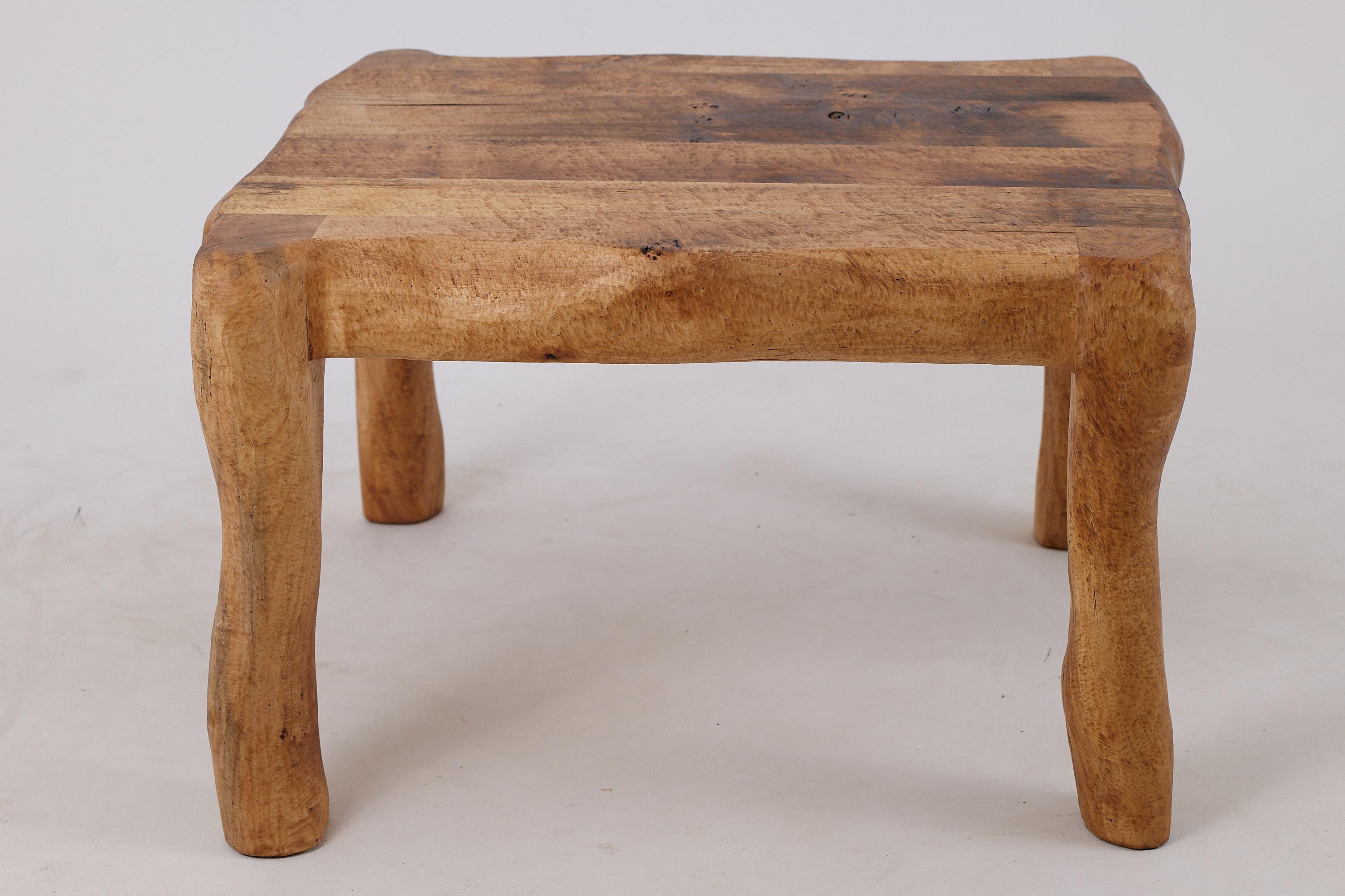 Croate Logniture, Table basse rustique en Wood, Live Edge Organic, naturelle et écologique en vente