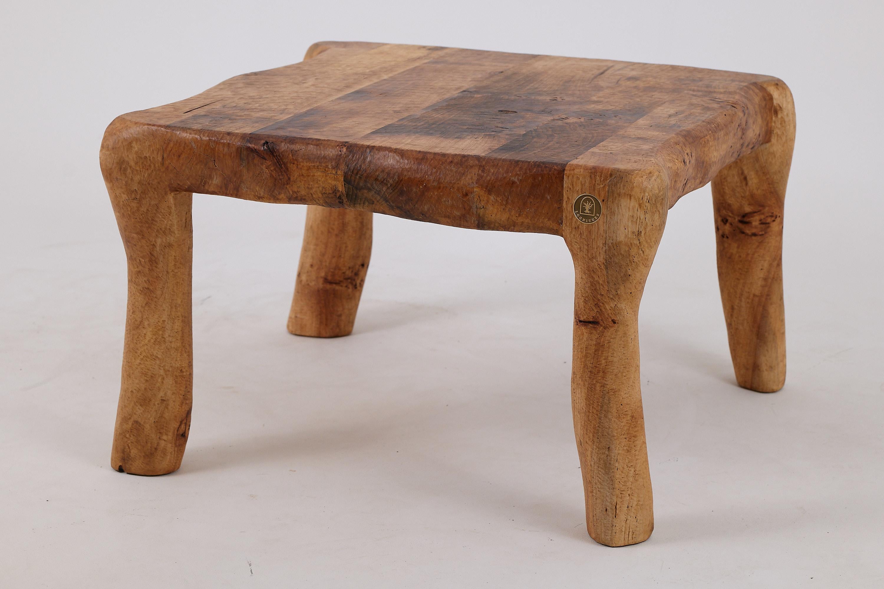 Logniture, Table basse rustique en Wood, Live Edge Organic, naturelle et écologique en vente 1