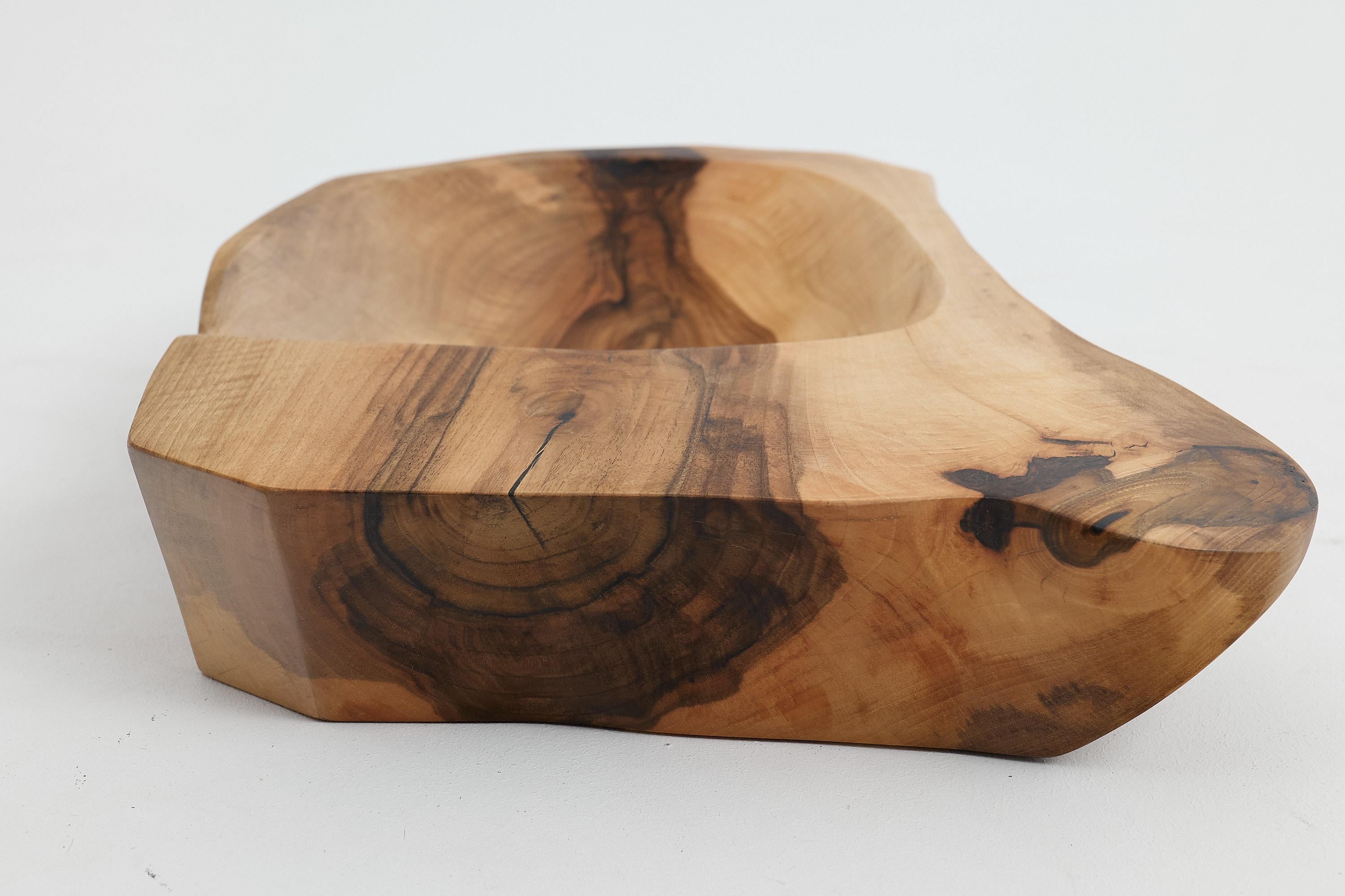 Logniture, Solid Wood Bathroom Sink/Basin, Original Contemporary Design For Sale 8