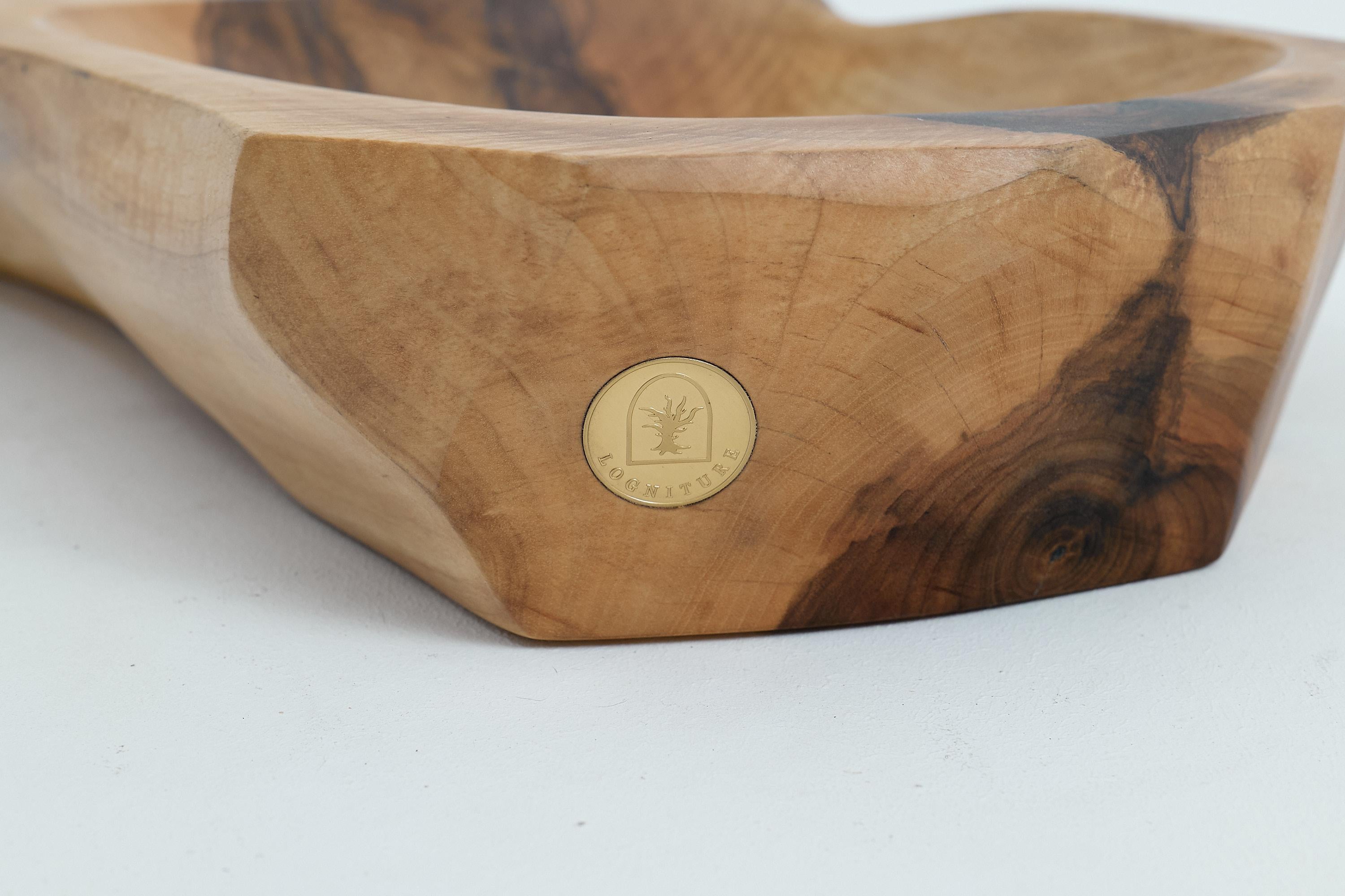Logniture, Solid Wood Bathroom Sink/Basin, Original Contemporary Design In New Condition For Sale In Stara Gradiška, HR
