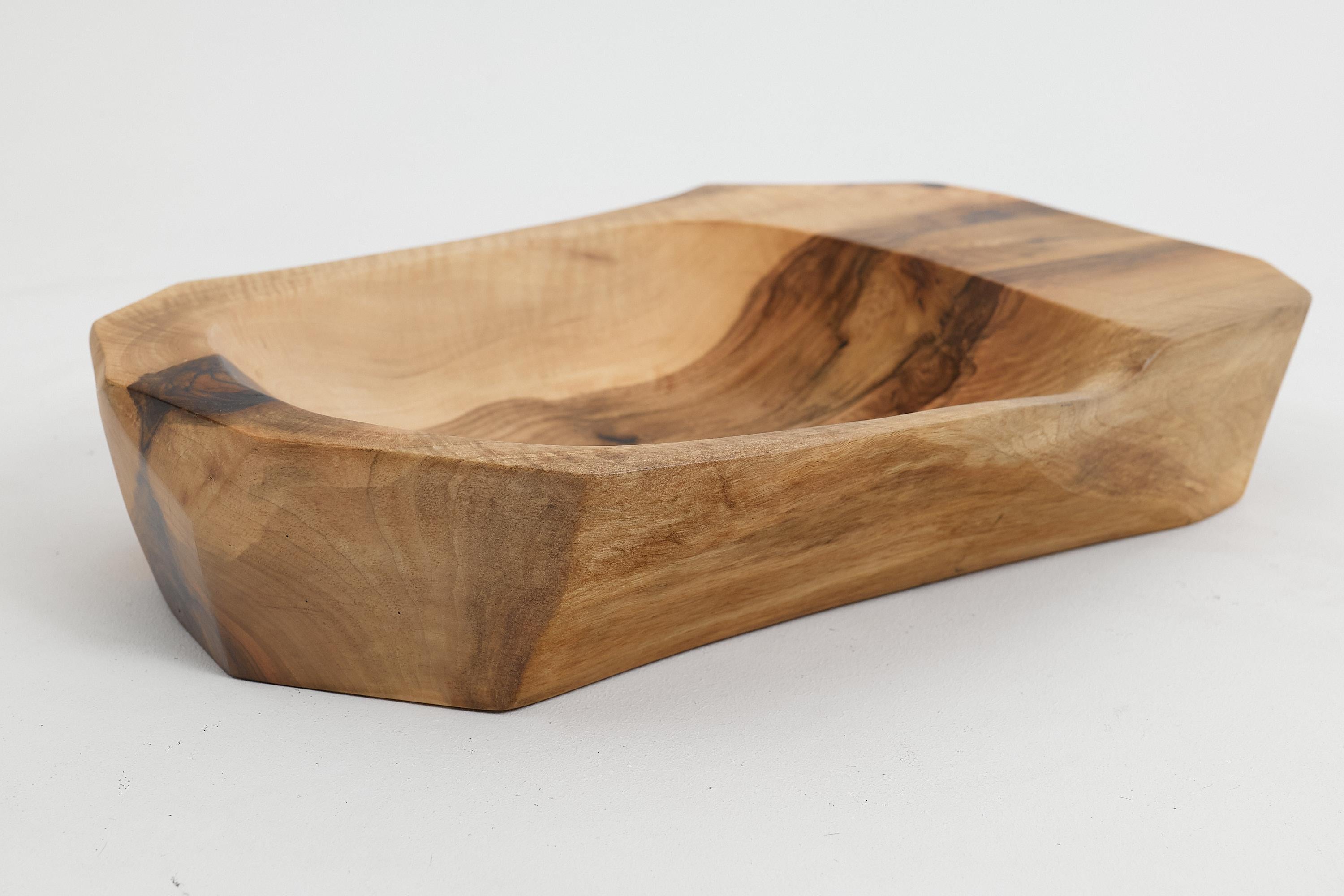 Logniture, Solid Wood Bathroom Sink/Basin, Original Contemporary Design For Sale 1