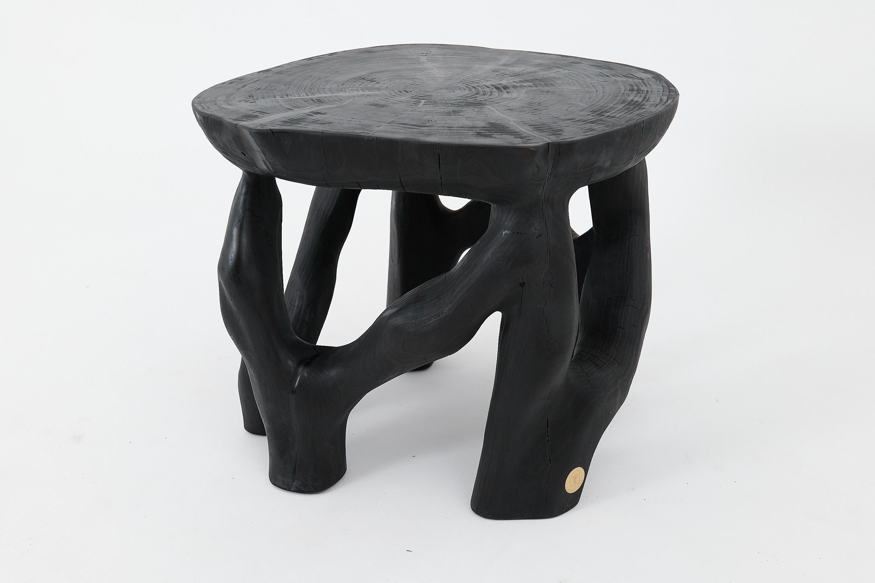 Logniture, Solid Wood Sculptural Coffee Table, Original Contemporary Design In New Condition For Sale In Stara Gradiška, HR