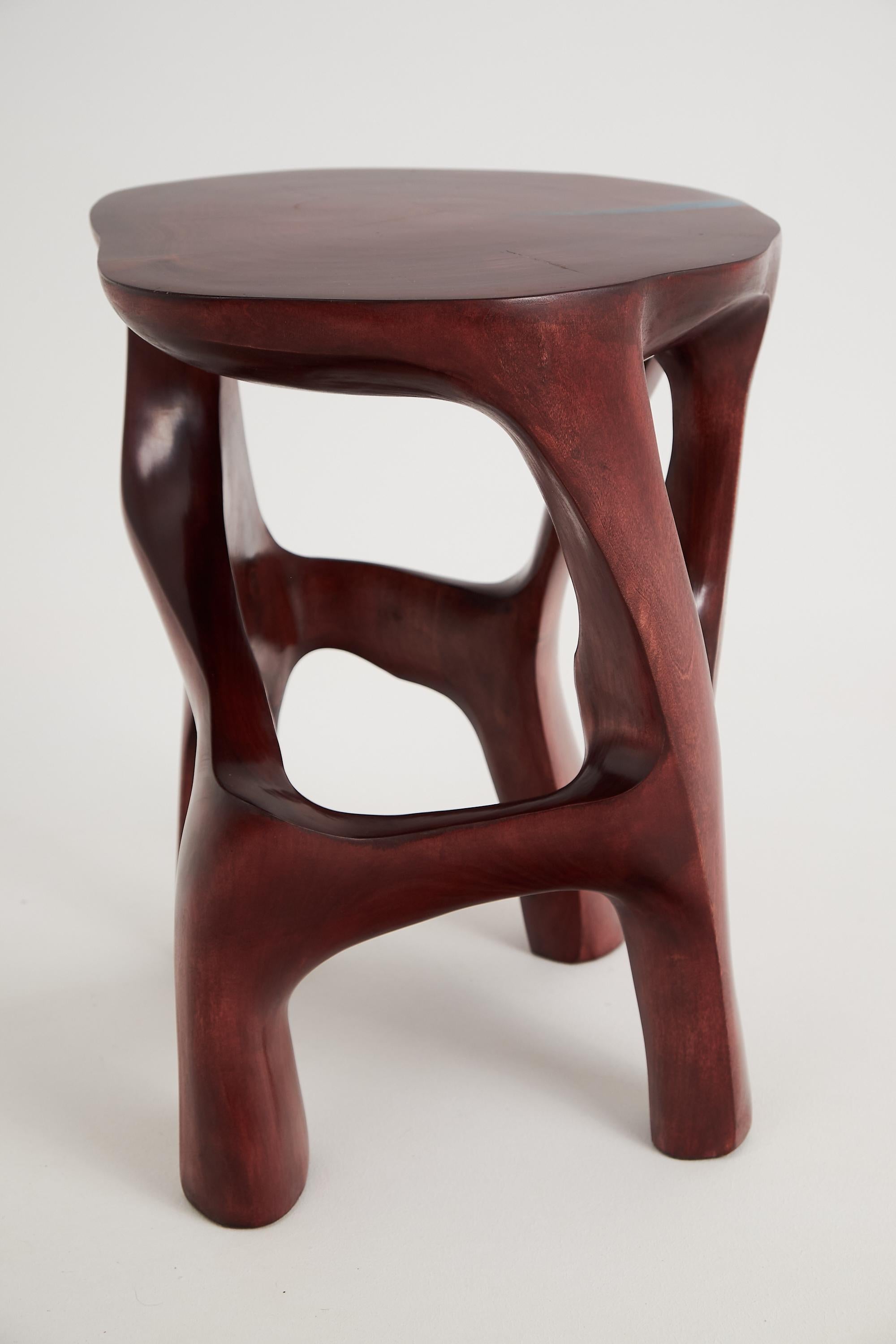 Logniture, Lato scultoreo in legno massiccio, originale 1/1, legno rosso in vendita 6