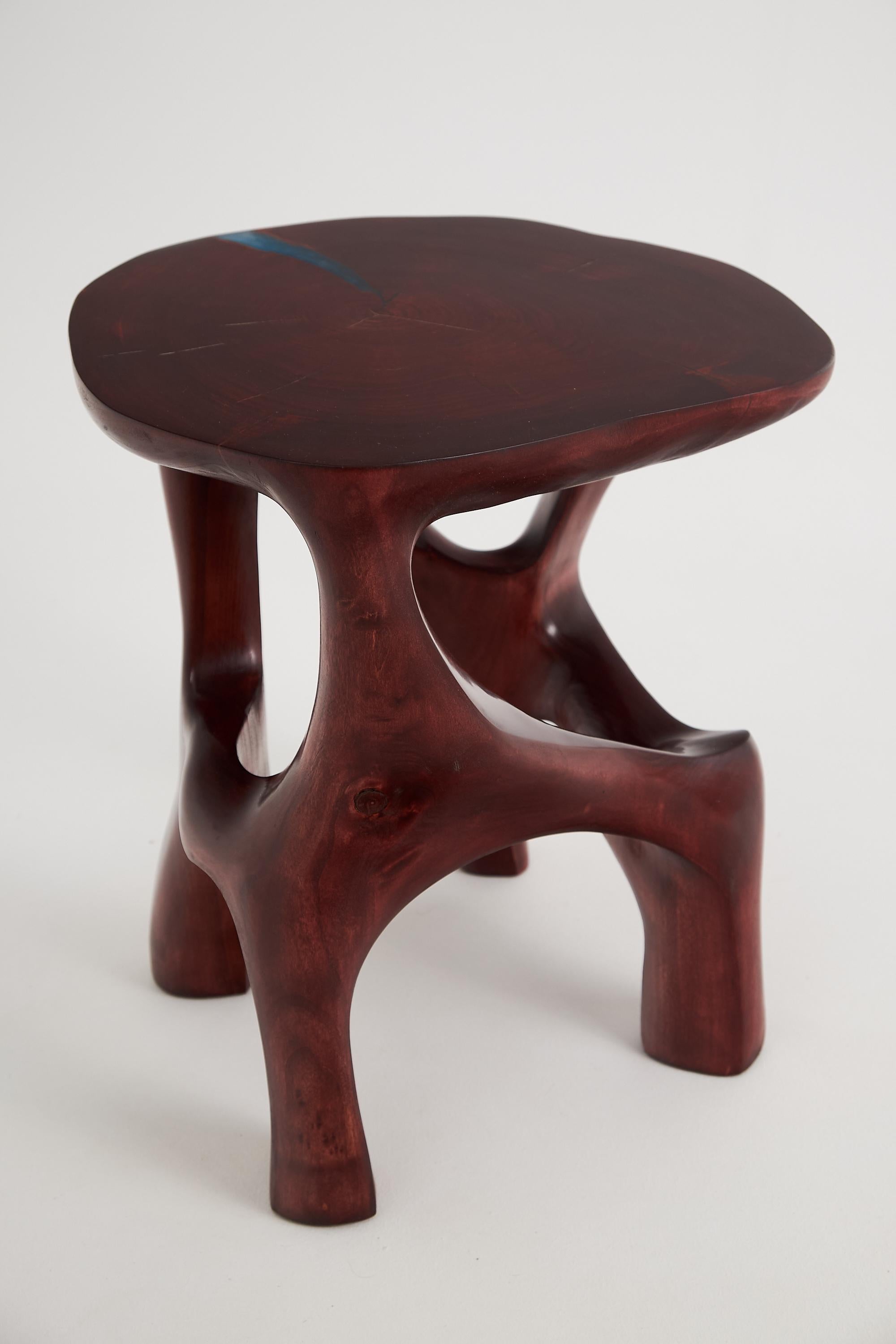Intagliato Logniture, Lato scultoreo in legno massiccio, originale 1/1, legno rosso in vendita