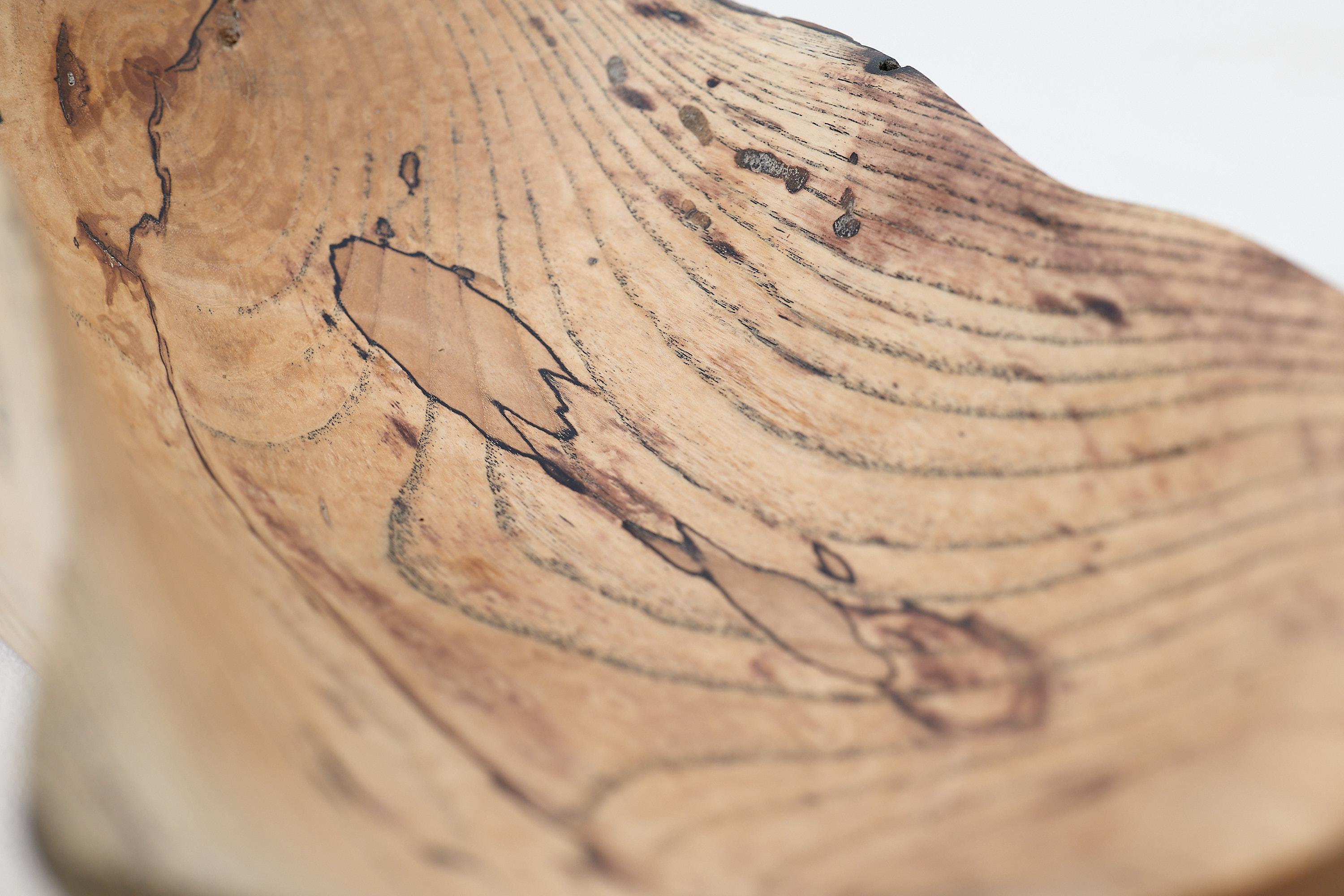 Logniture, Wooden Bowl, Handmade, Carved, Unique For Sale 11