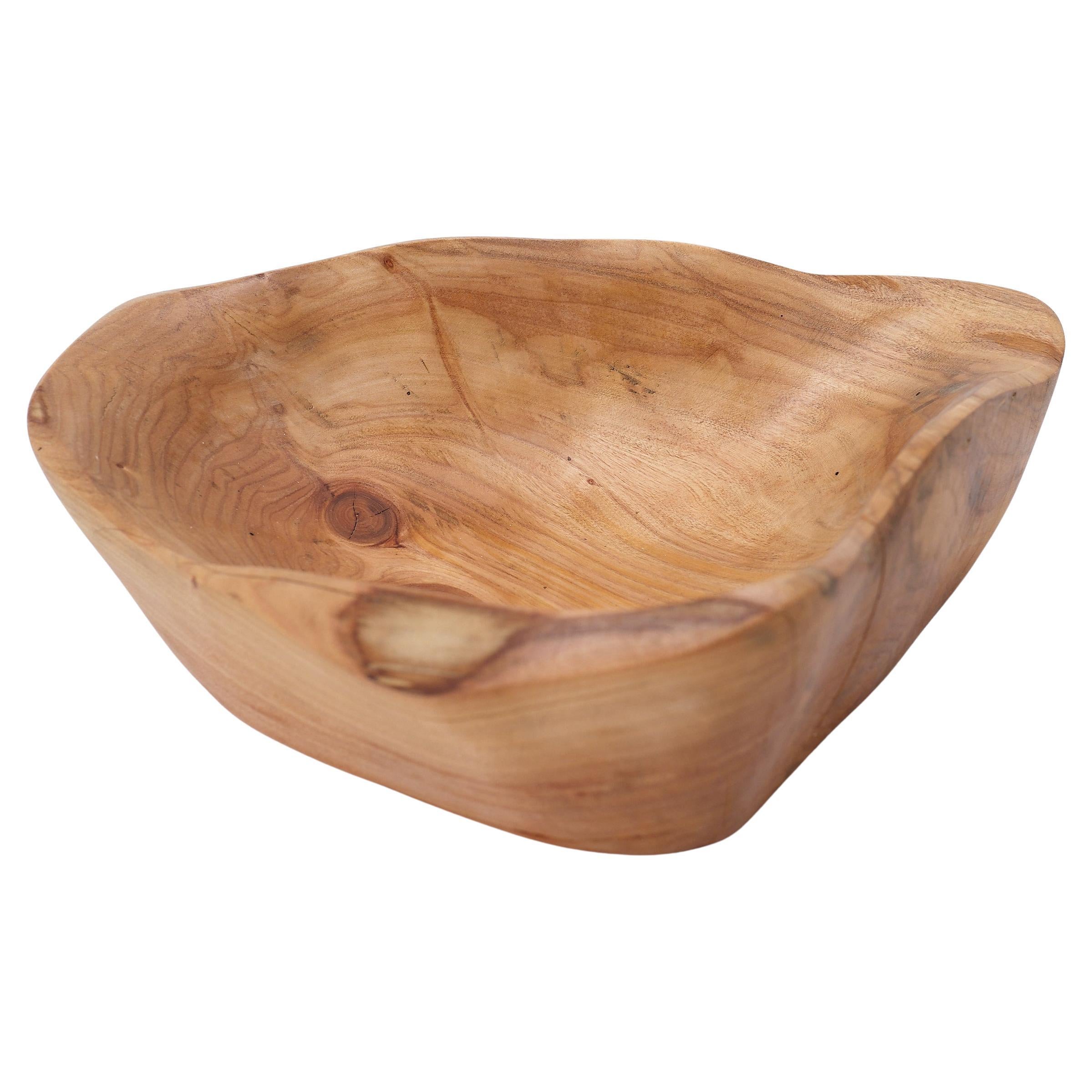 Logniture, Wooden Bowl, Handmade, Carved, Unique
