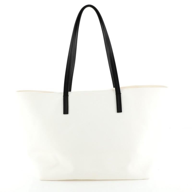 Gray Logo Tote Canvas Large