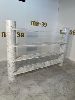 "Loico" Marble Bookcase by Angelo Mangiarotti