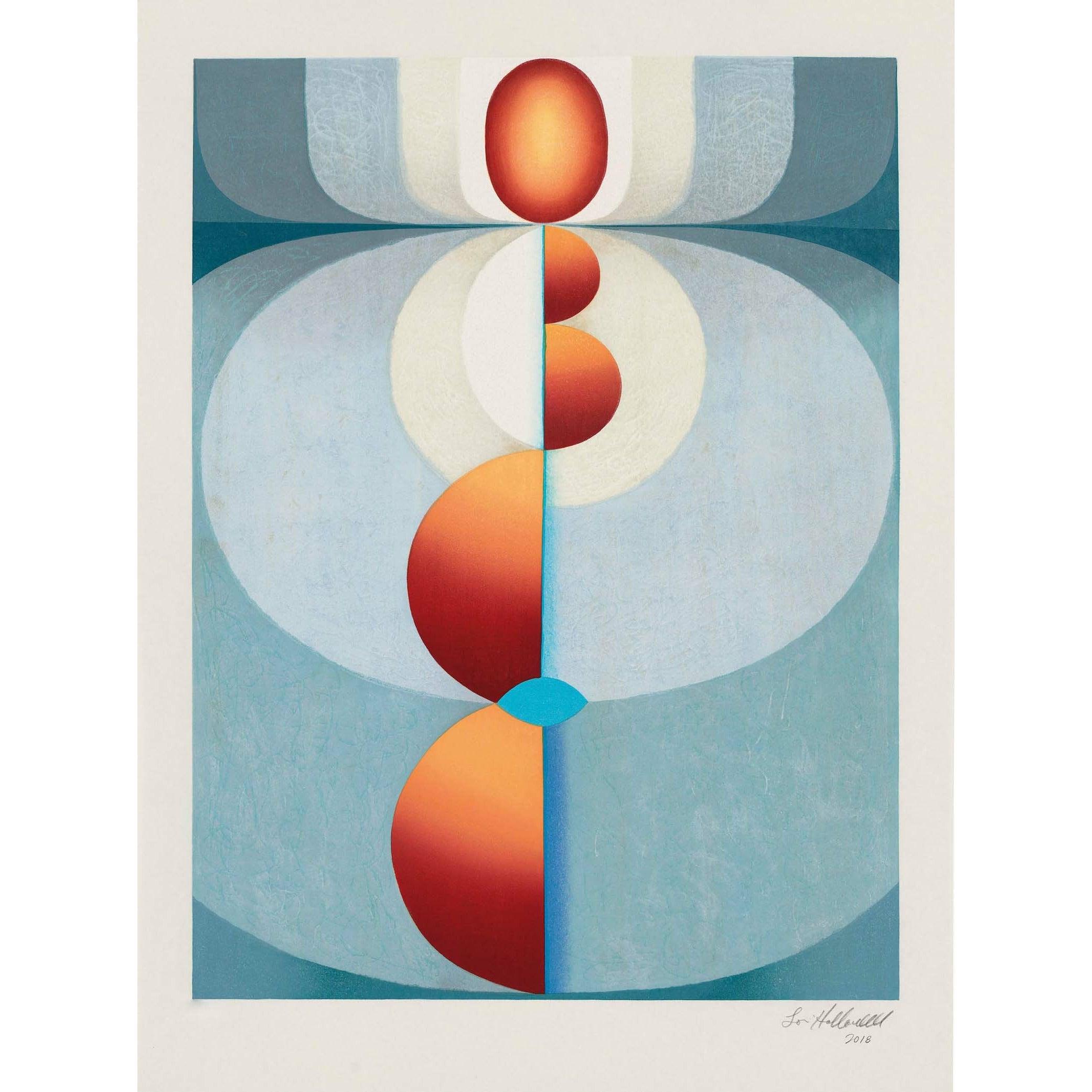 Loie Hollowell Abstract Print - Standing in Light