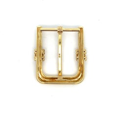 Lois D. Sasson Design 18k Yellow Gold Belt Buckle