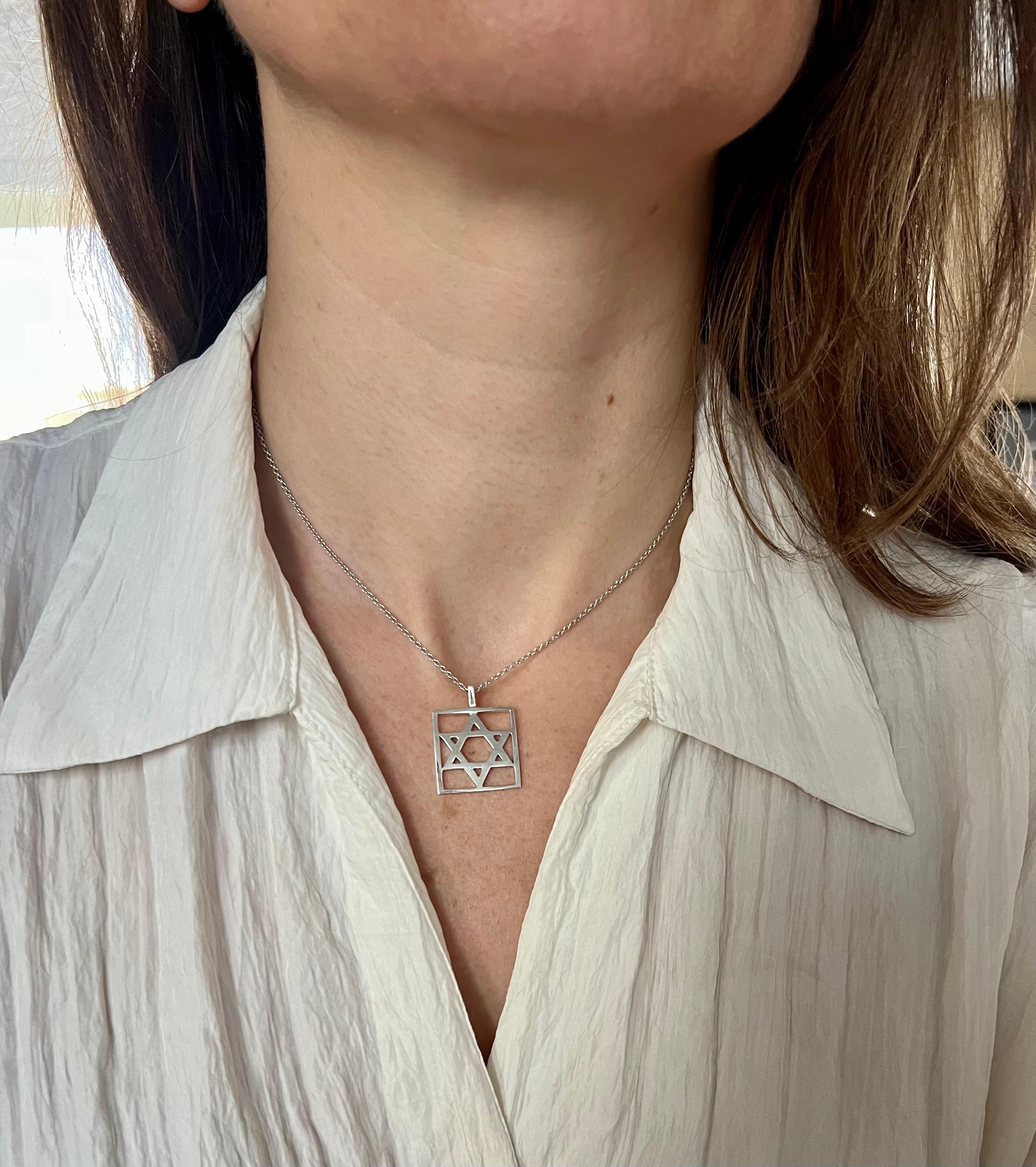 Stella di David in argento sterling di Lois D. A. Design in vendita 1