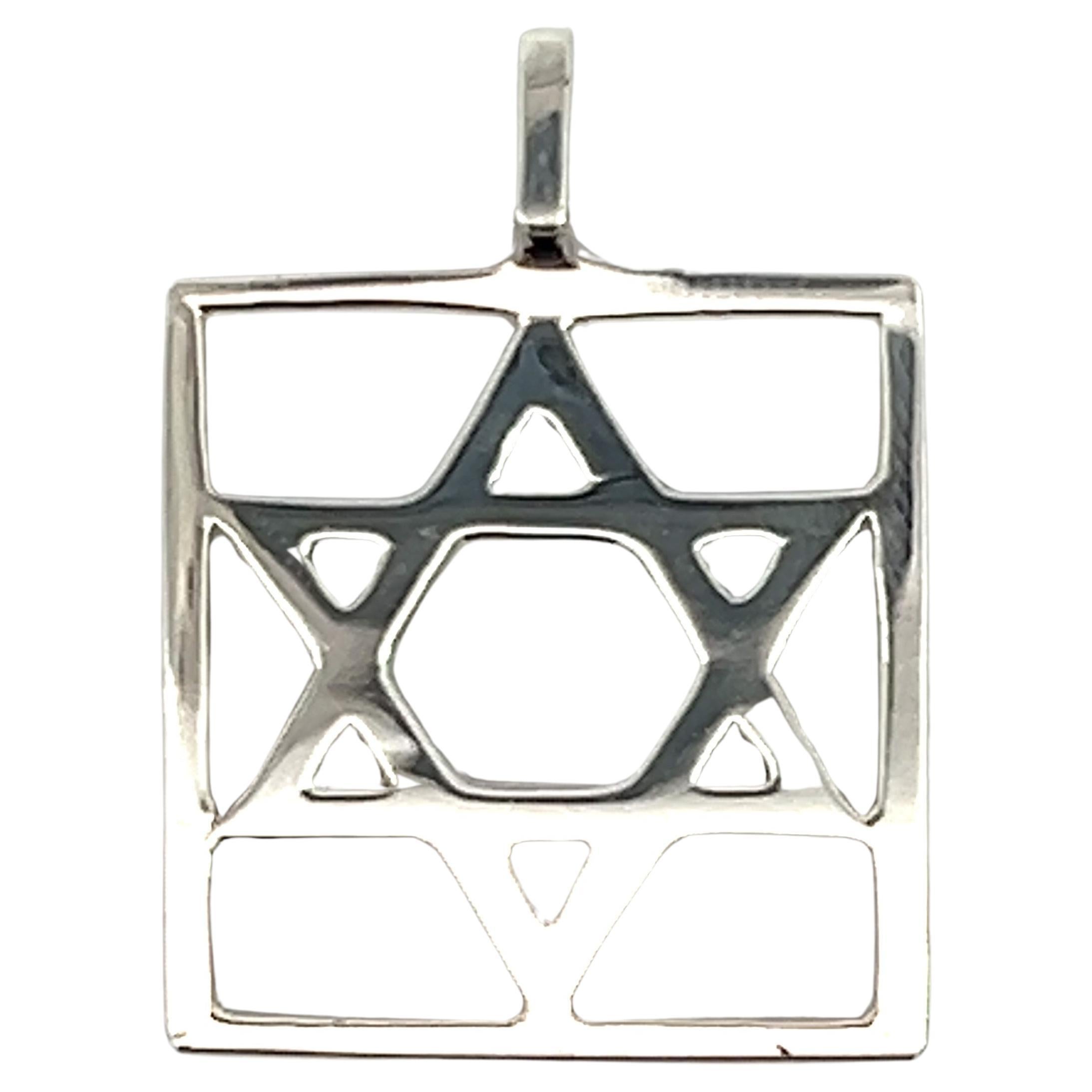 Stella di David in argento sterling di Lois D. A. Design in vendita