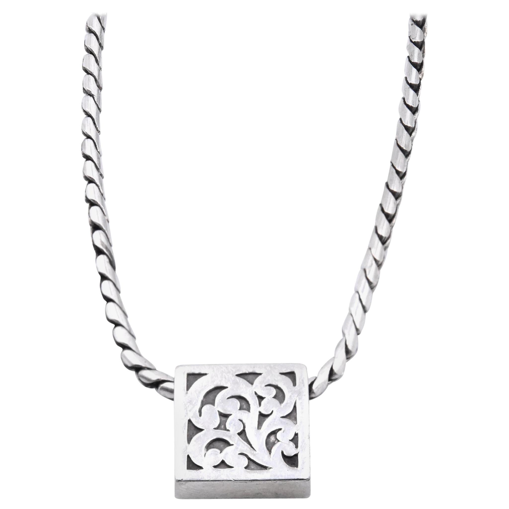 Lois Hill Sterling Silver Necklace