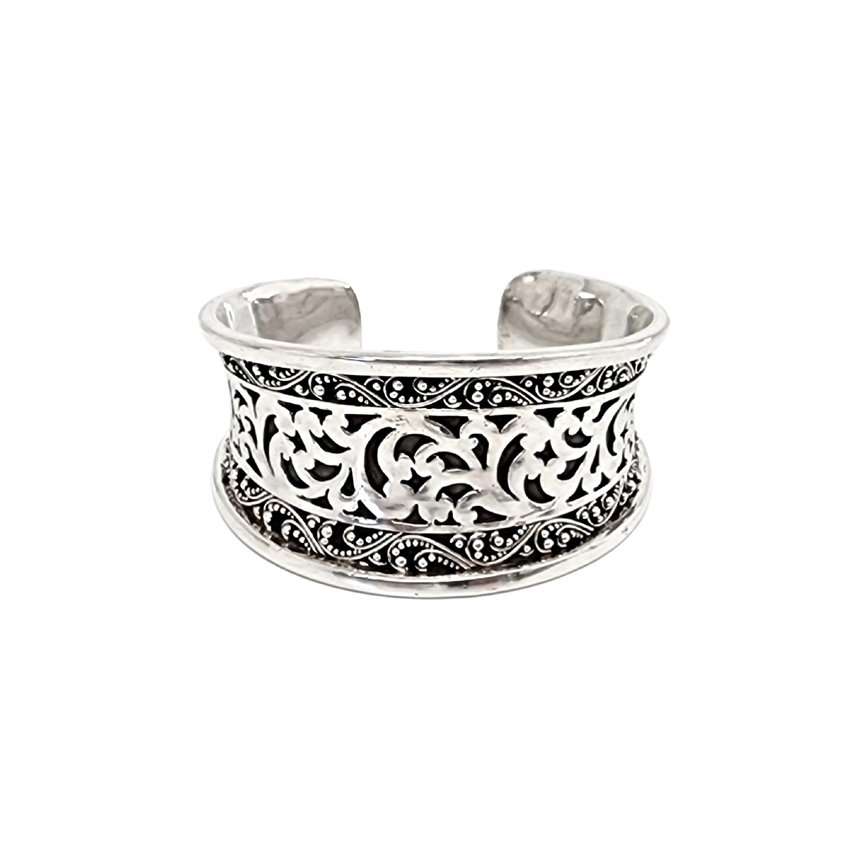 Women's Lois Hill Sterling Silver Scroll Cuff Bracelet