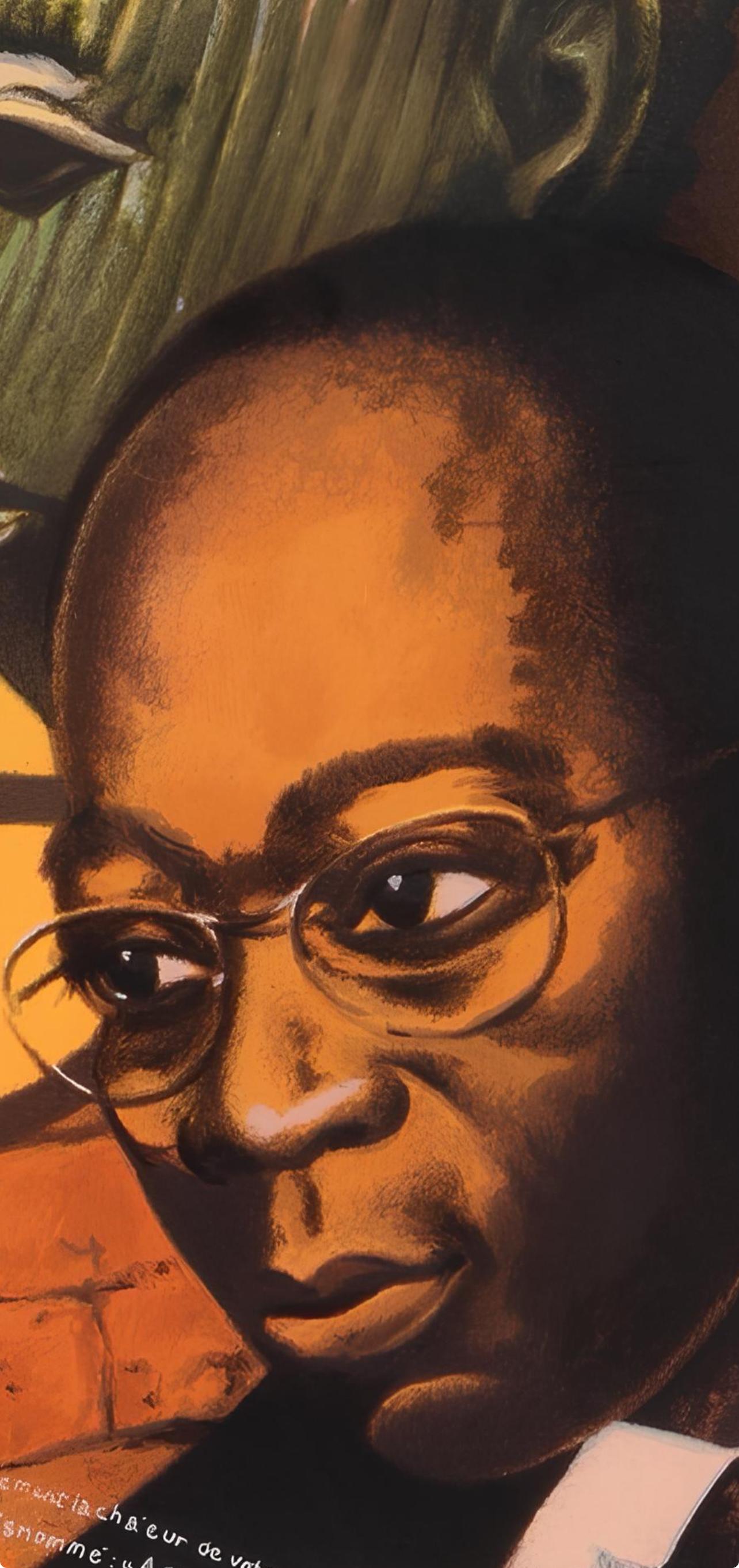 Composition, Poems of Léopold Sédar Senghor, Lois Mailou Jones For Sale 1