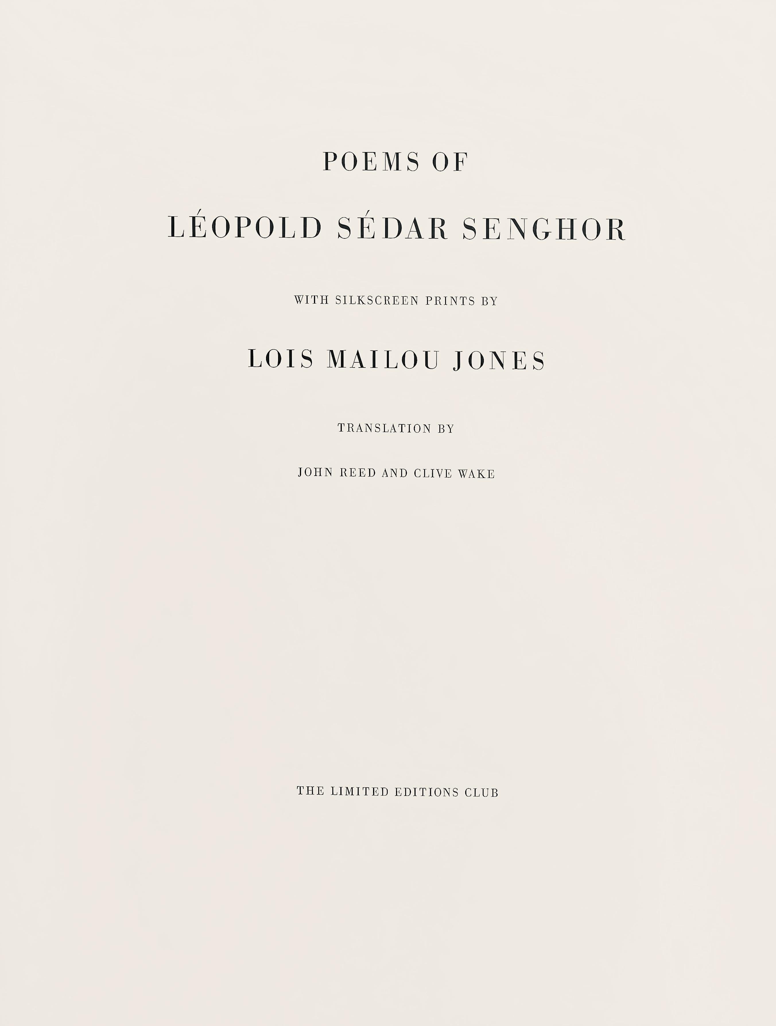 Composición, Poemas de Léopold Sédar Senghor, Lois Mailou Jones en venta 5