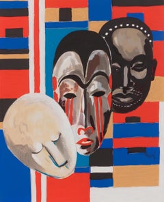 Composición, Poemas de Léopold Sédar Senghor, Lois Mailou Jones